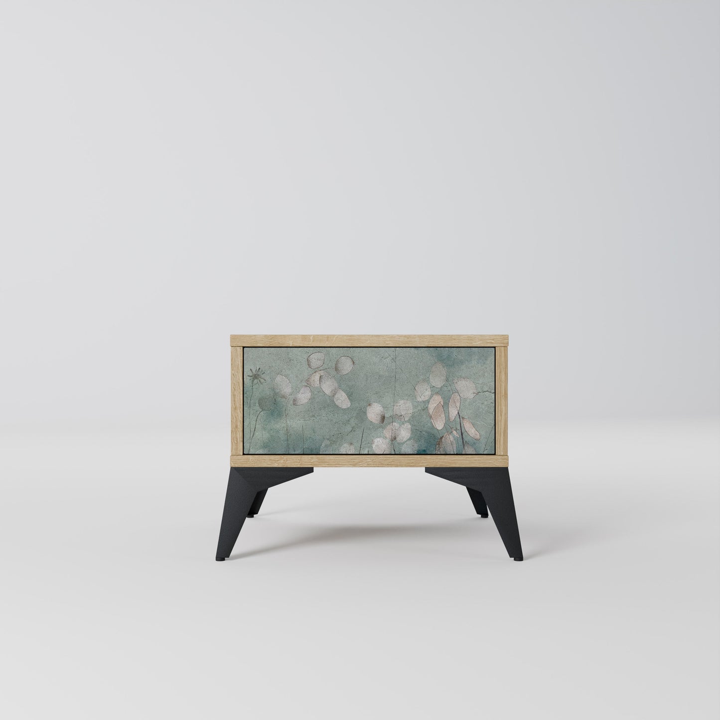Comodino NIGHT LADY in effetto rovere
