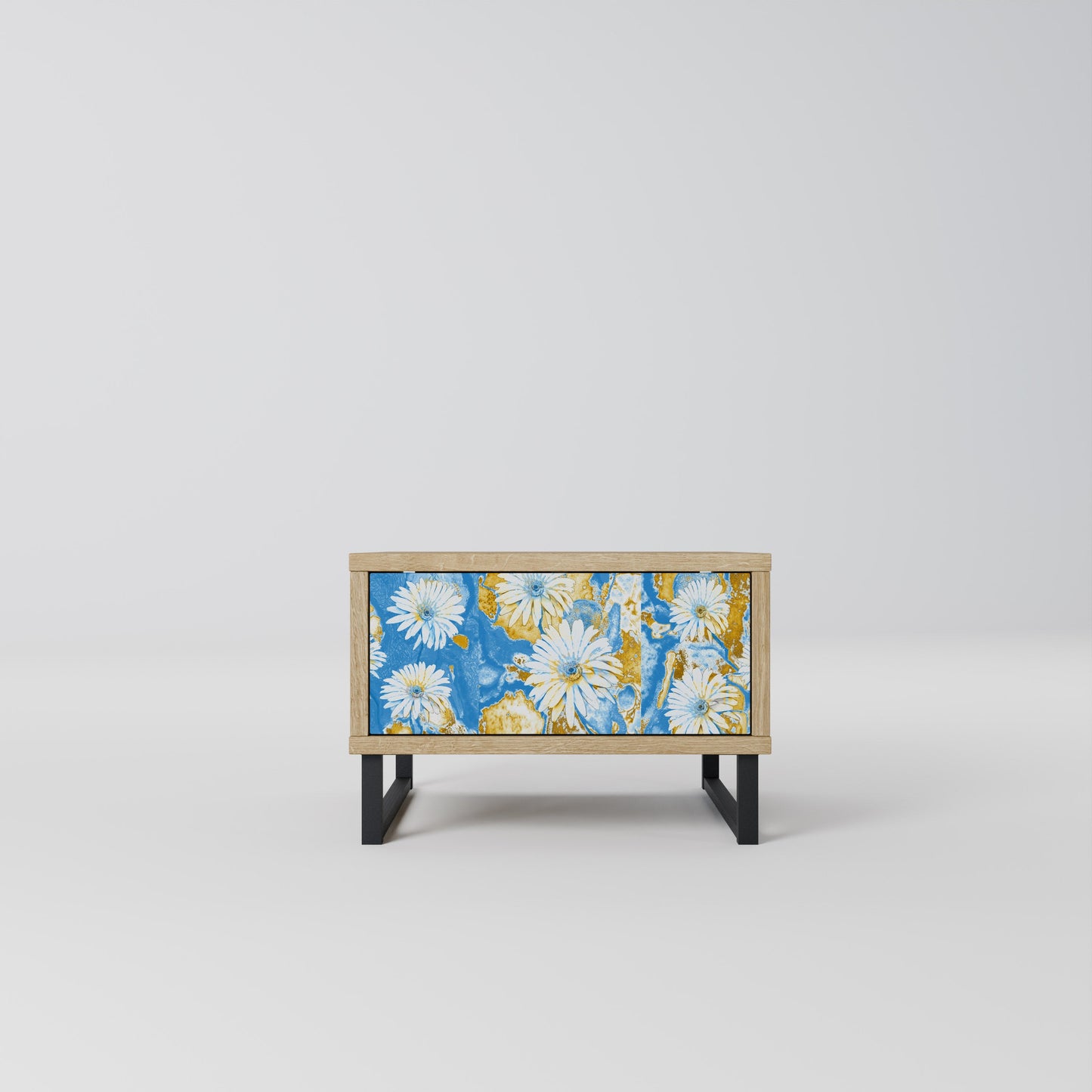 Comodino DAISY LUXE effetto rovere