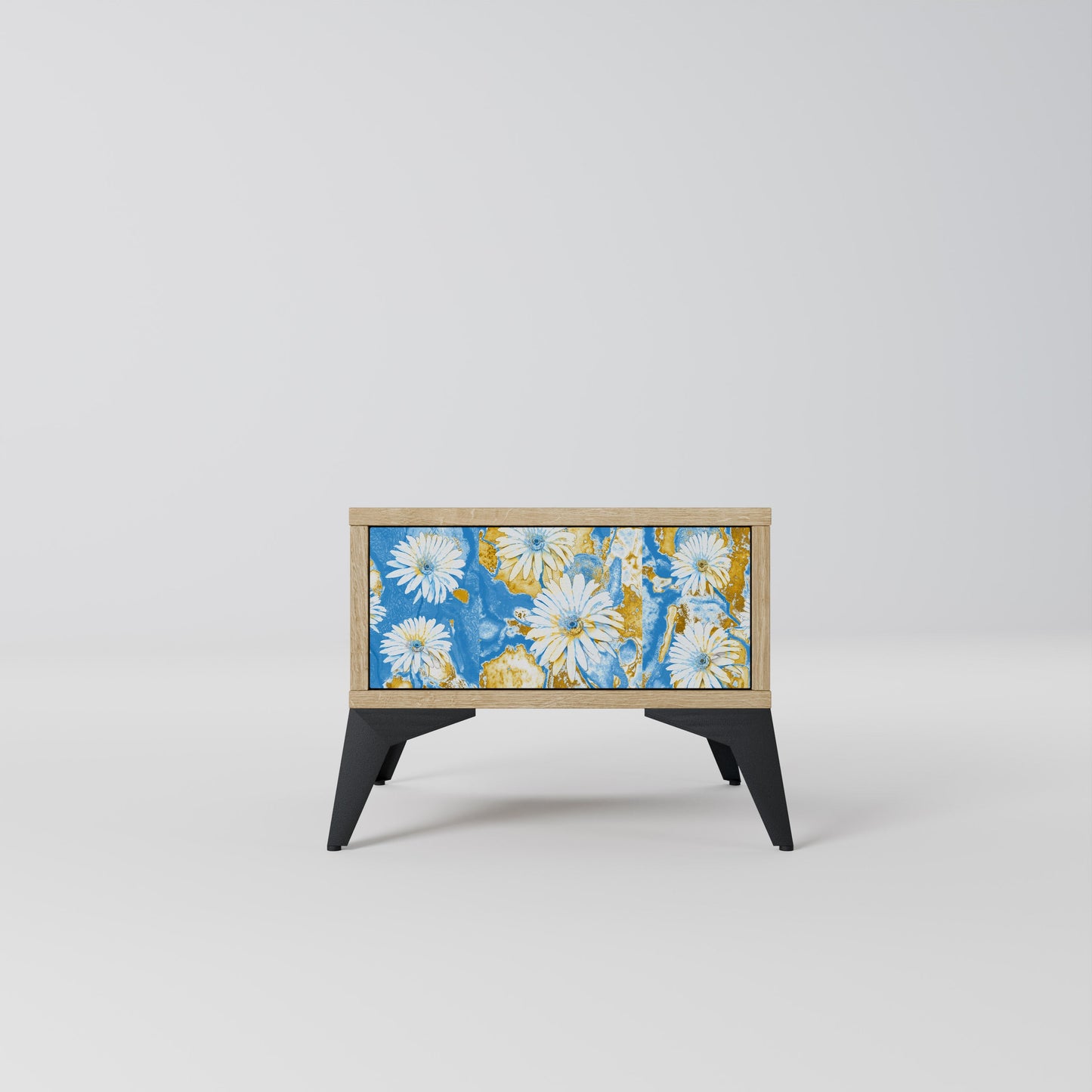 Comodino DAISY LUXE effetto rovere