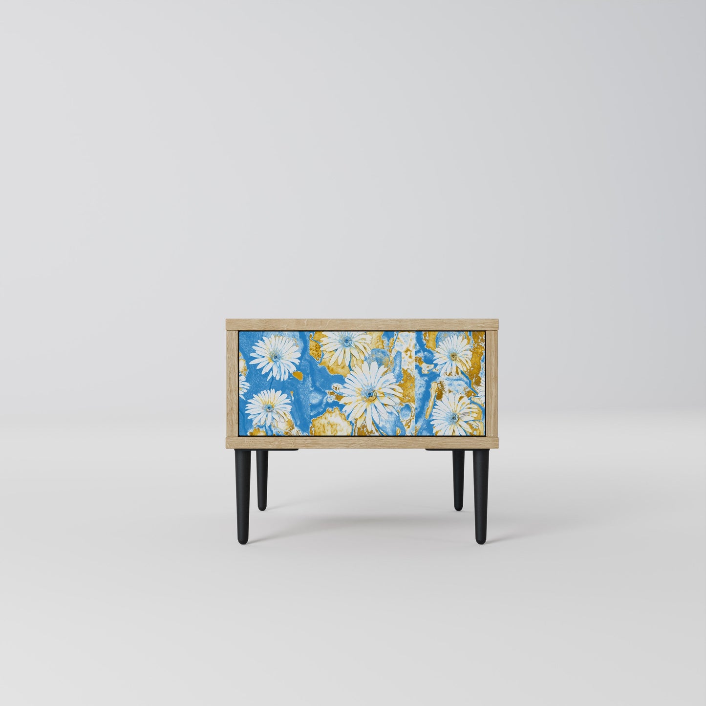 Comodino DAISY LUXE effetto rovere