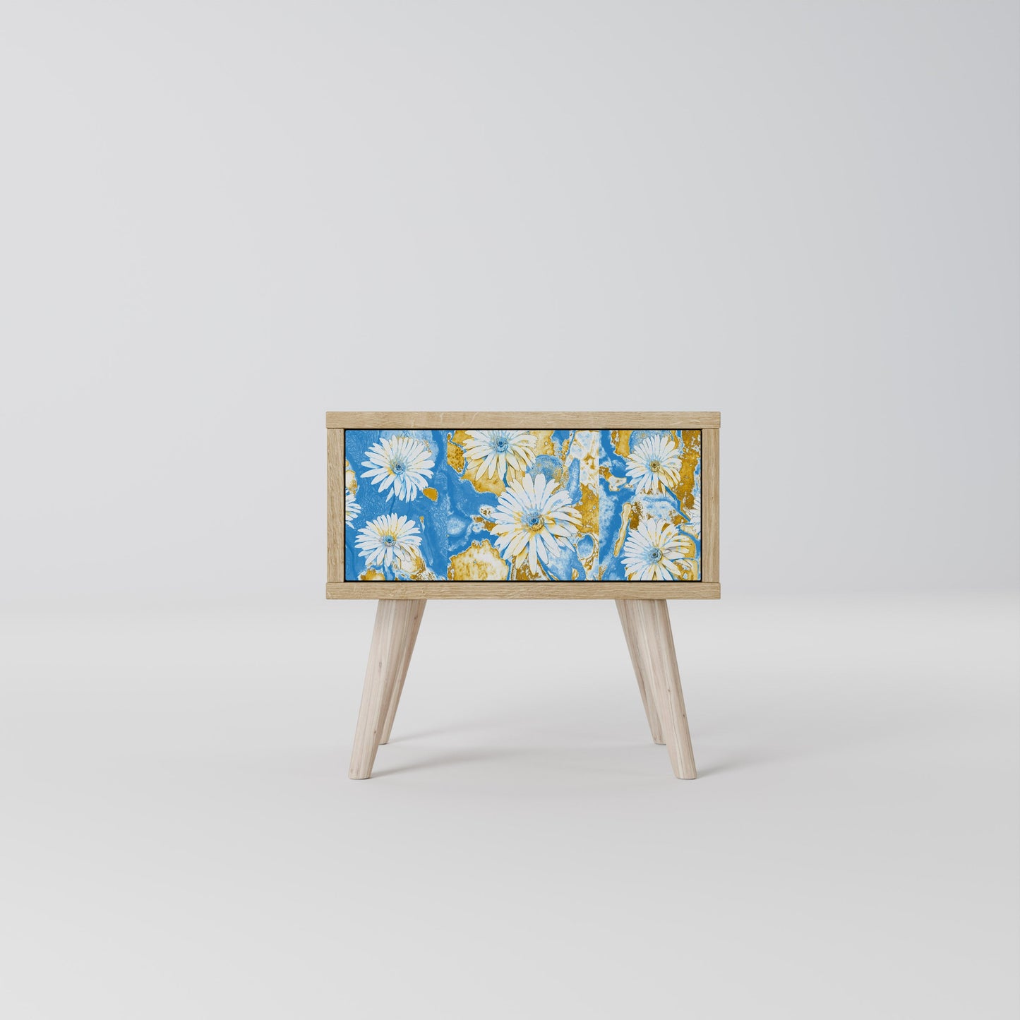Comodino DAISY LUXE effetto rovere