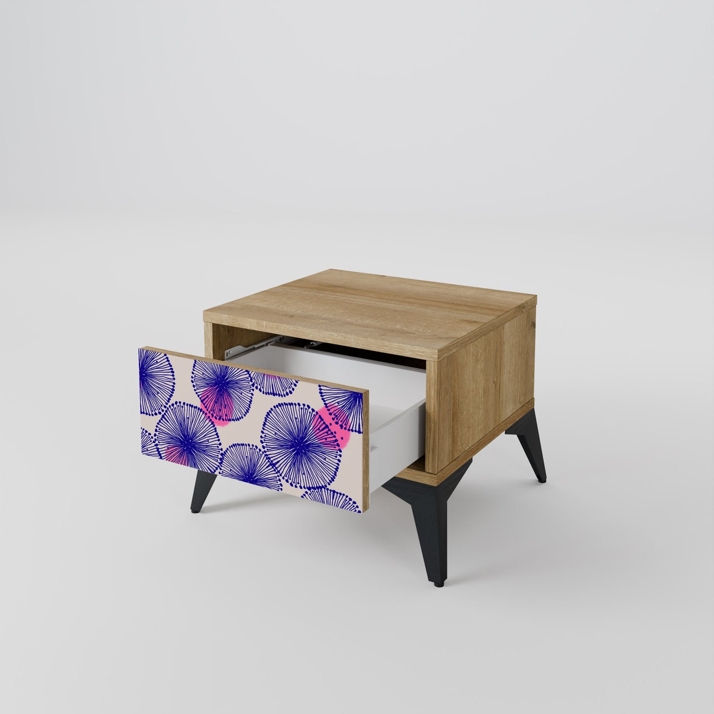 Comodino MAGIC NATURE in effetto rovere