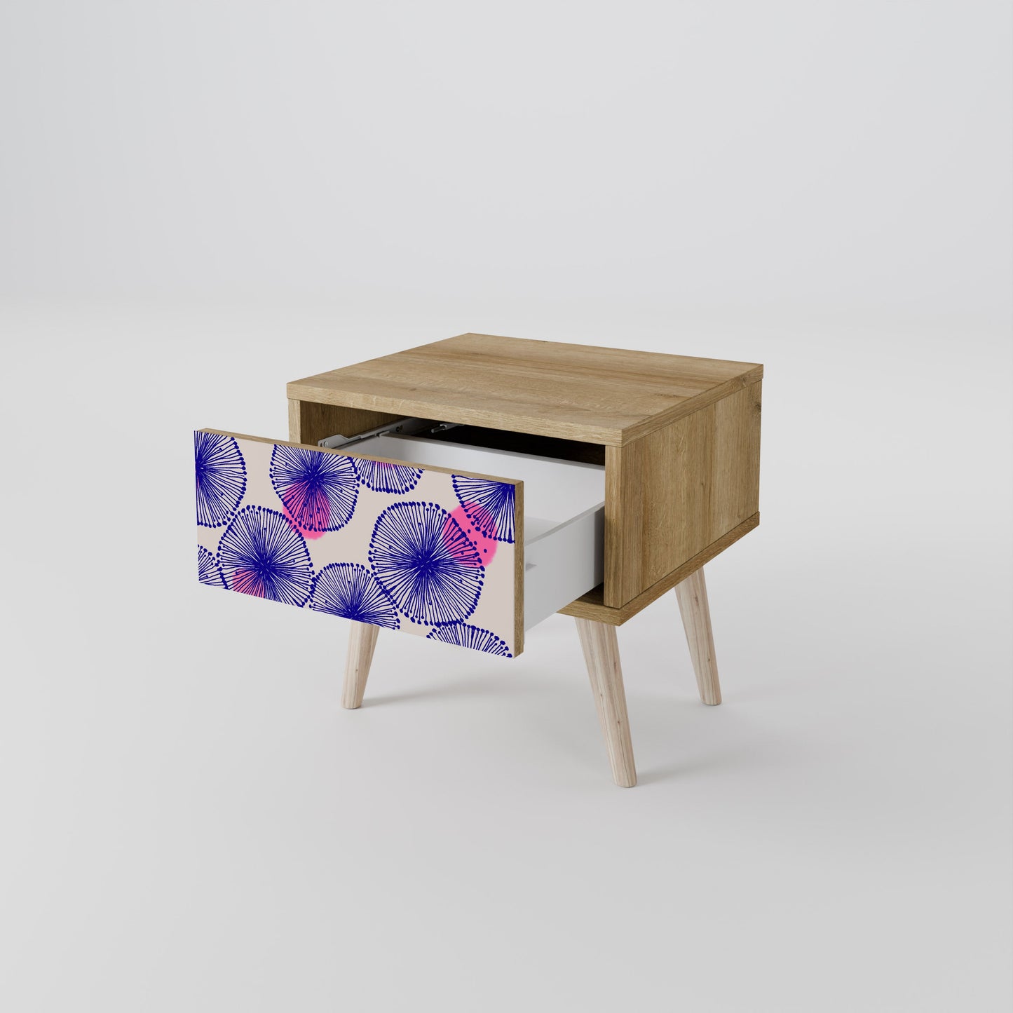 Comodino MAGIC NATURE in effetto rovere