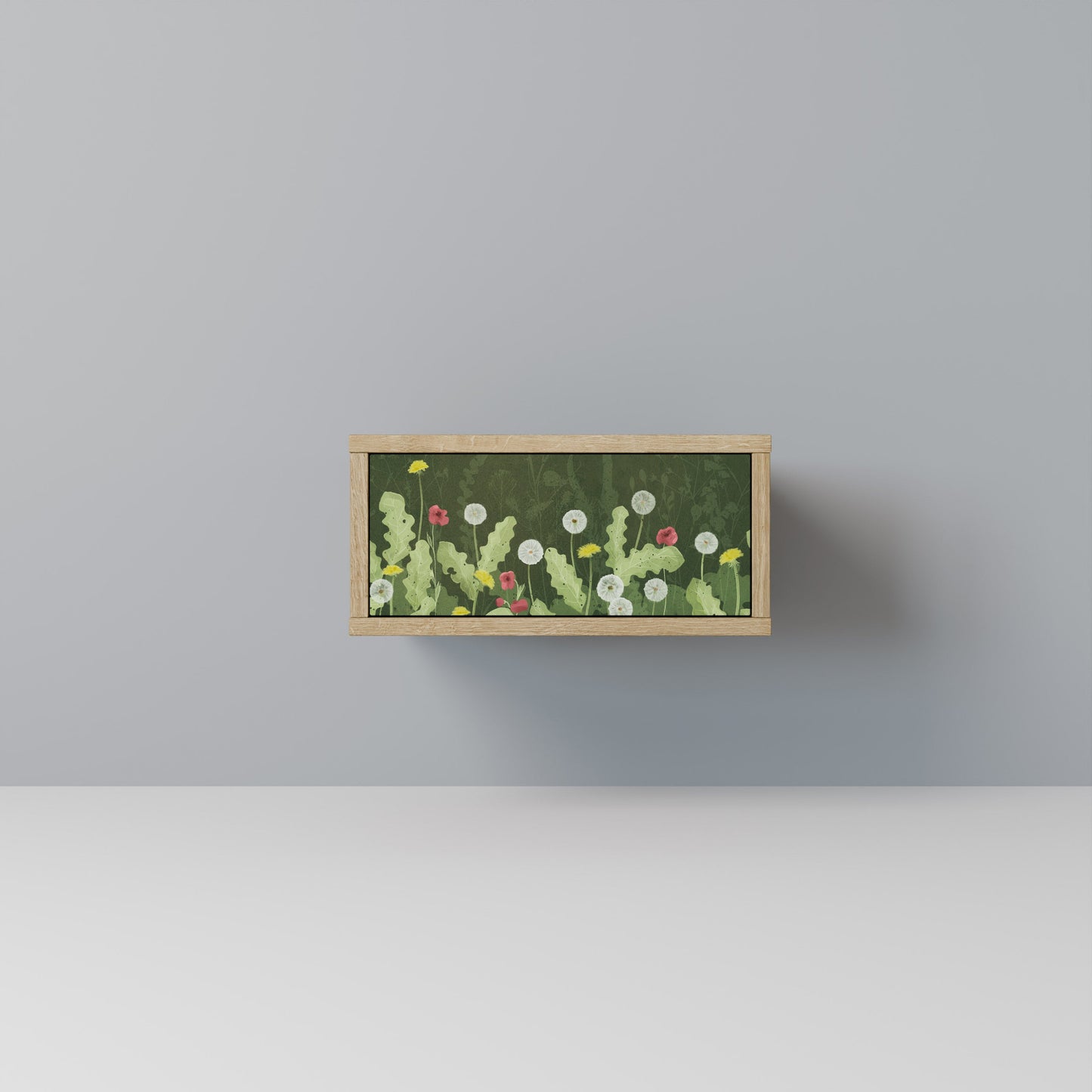 Comodino DANDELION AMUSE effetto rovere
