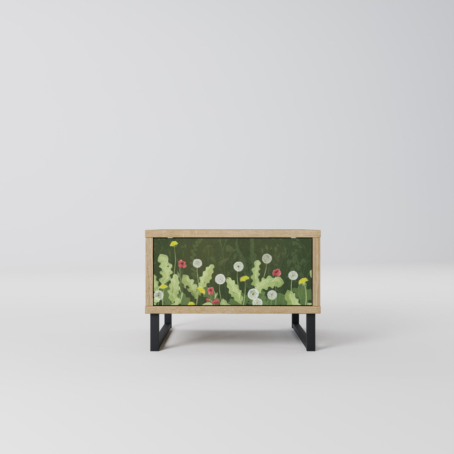 Comodino DANDELION AMUSE effetto rovere