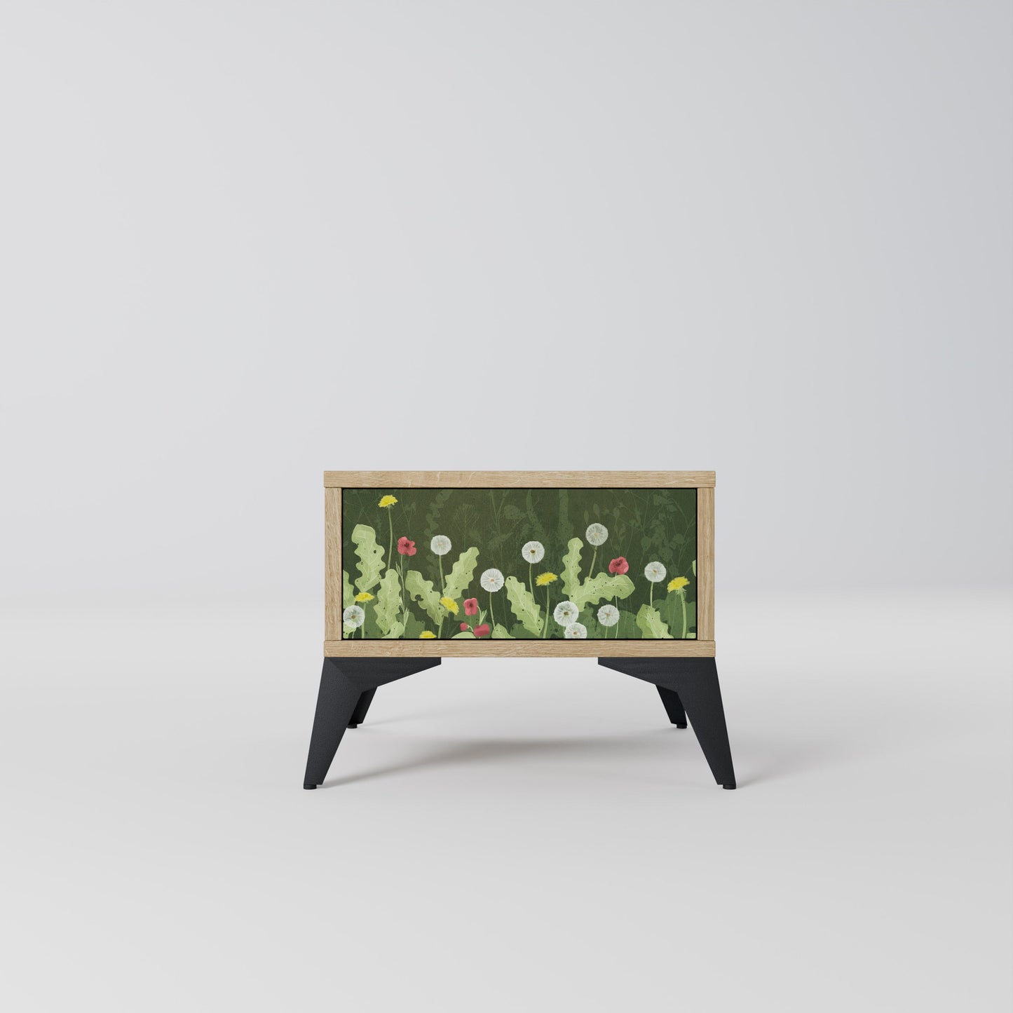 Comodino DANDELION AMUSE effetto rovere