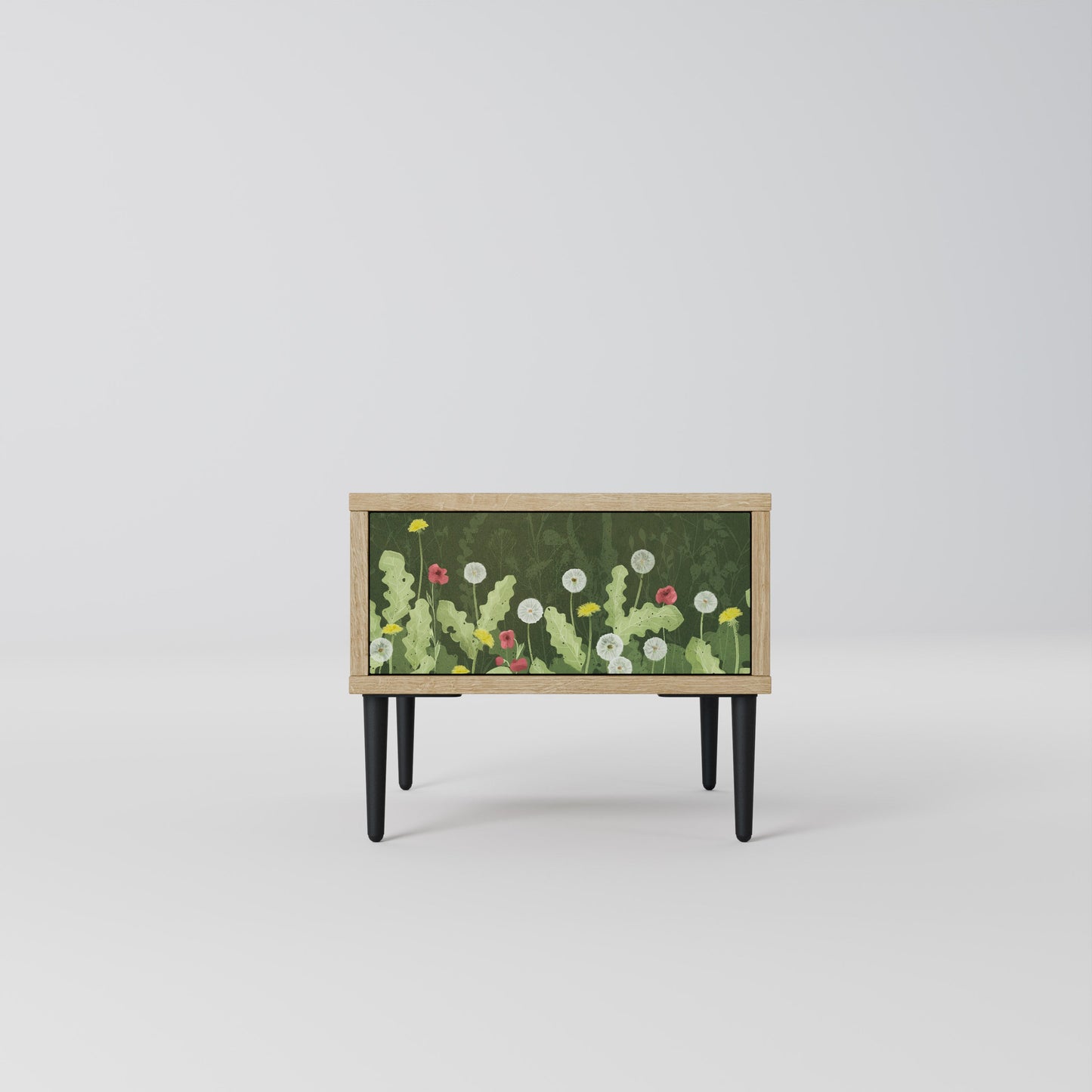 Comodino DANDELION AMUSE effetto rovere