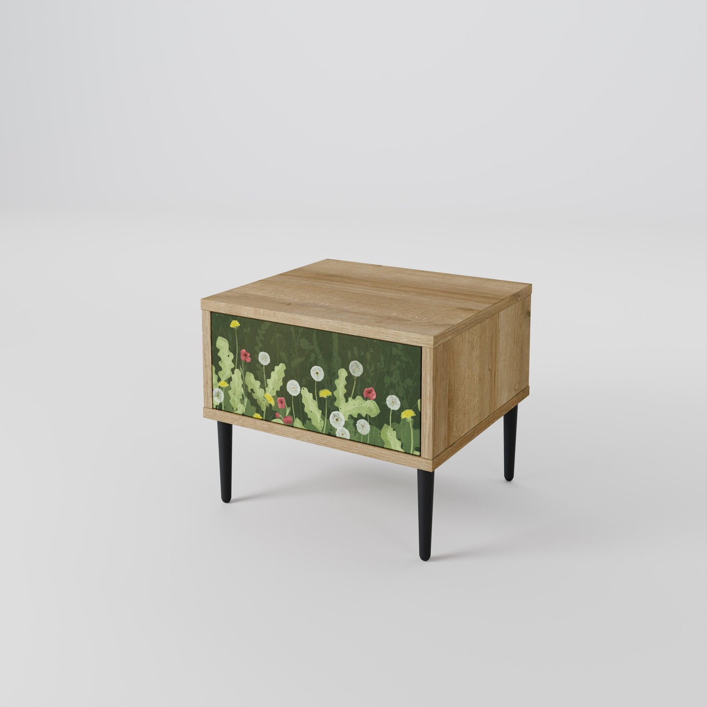Comodino DANDELION AMUSE effetto rovere
