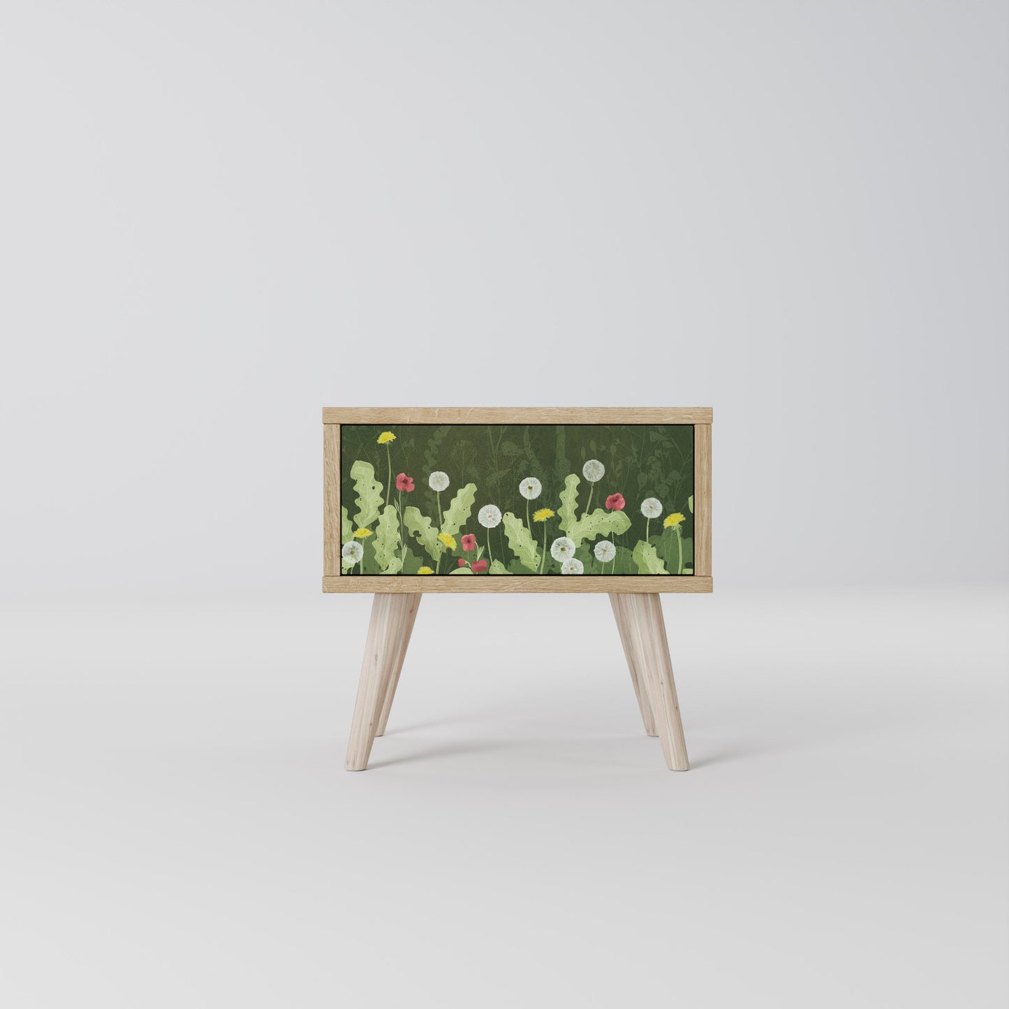 Comodino DANDELION AMUSE effetto rovere