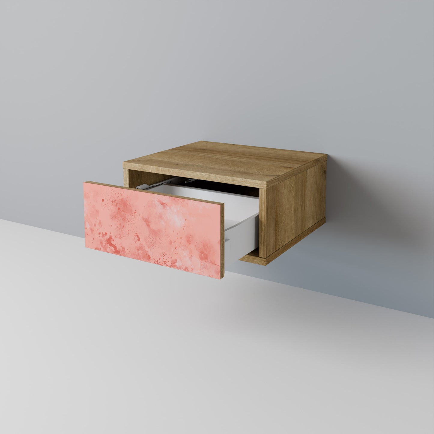 Comodino CRANE DANCE effetto rovere