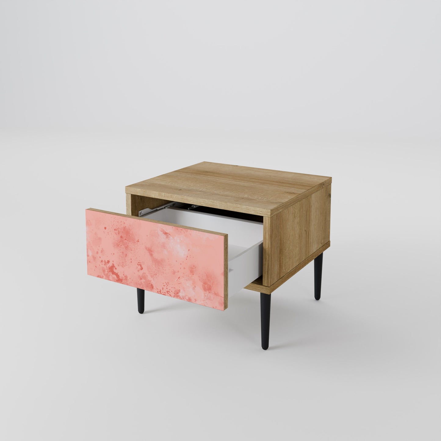 Comodino CRANE DANCE effetto rovere