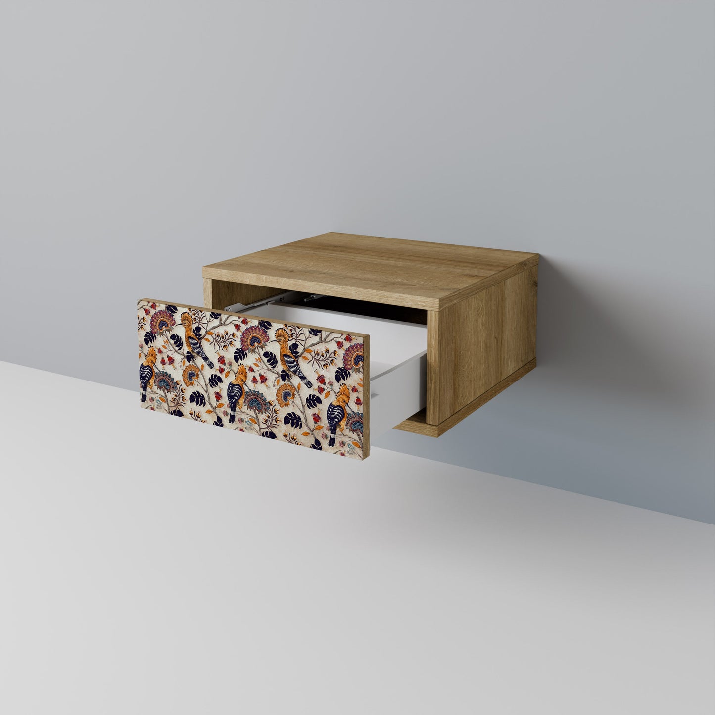 EMINENT HOOPOE Nightstand in Oak Effect