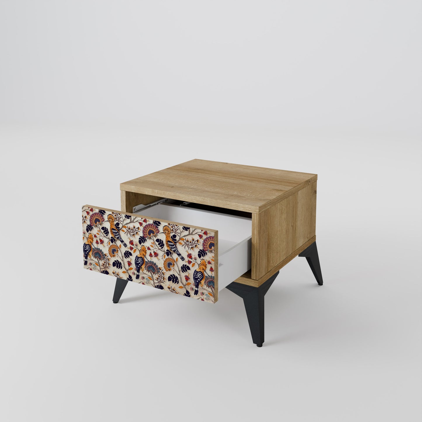 EMINENT HOOPOE Nightstand in Oak Effect