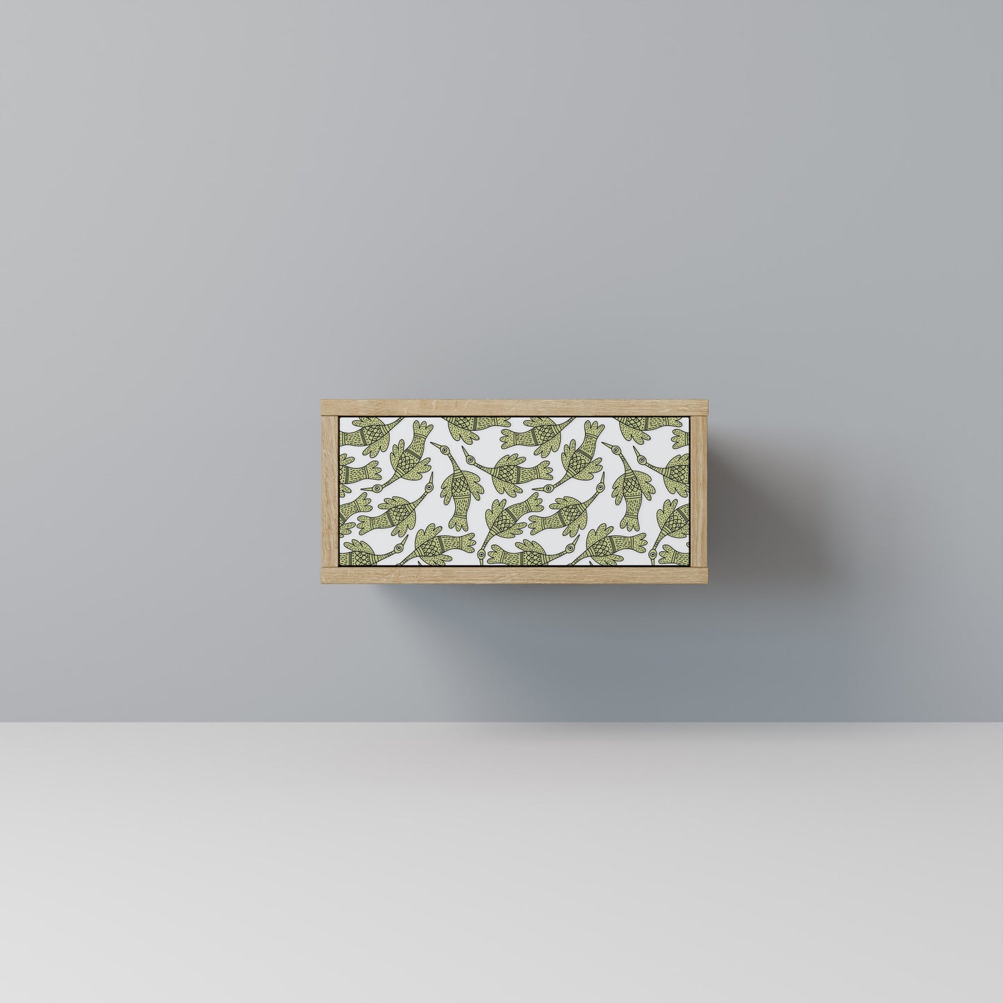 Comodino SEEDLING SONGBIRD in effetto rovere