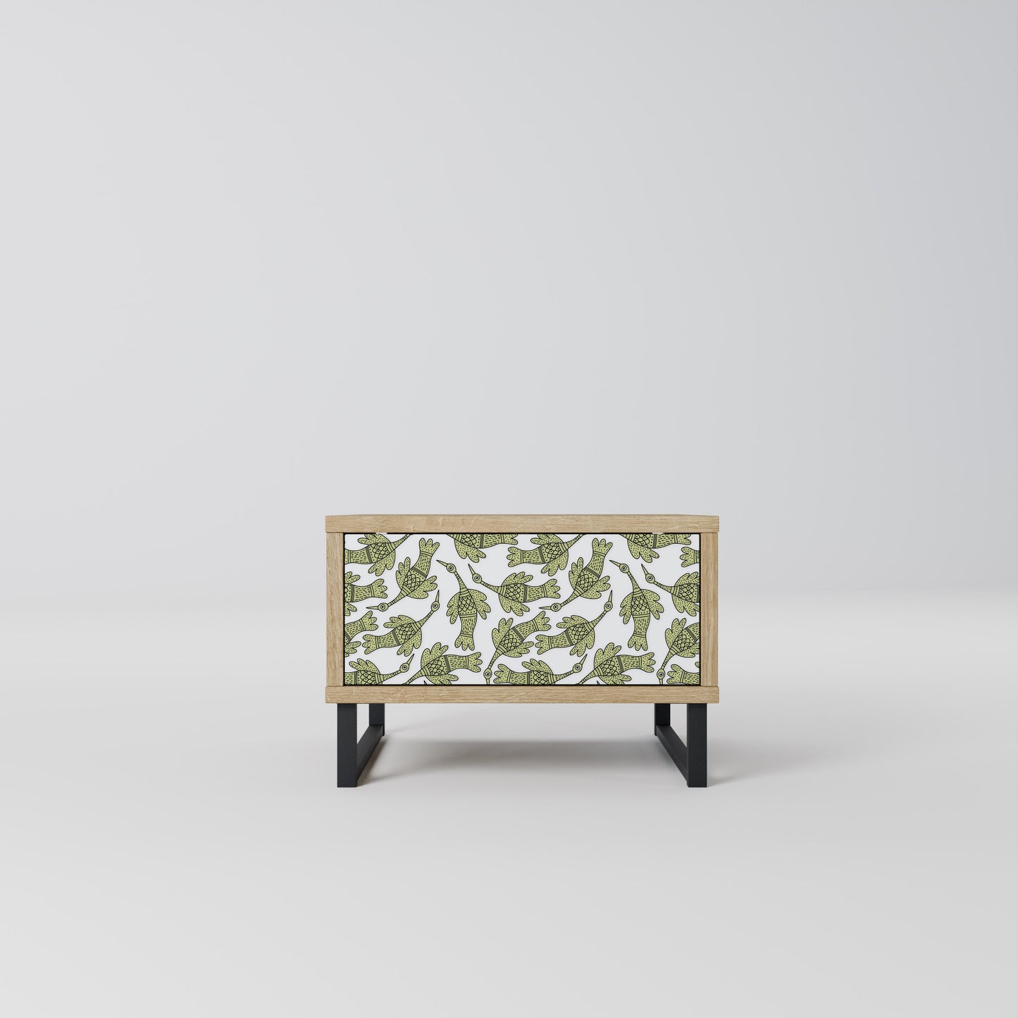 Comodino SEEDLING SONGBIRD in effetto rovere