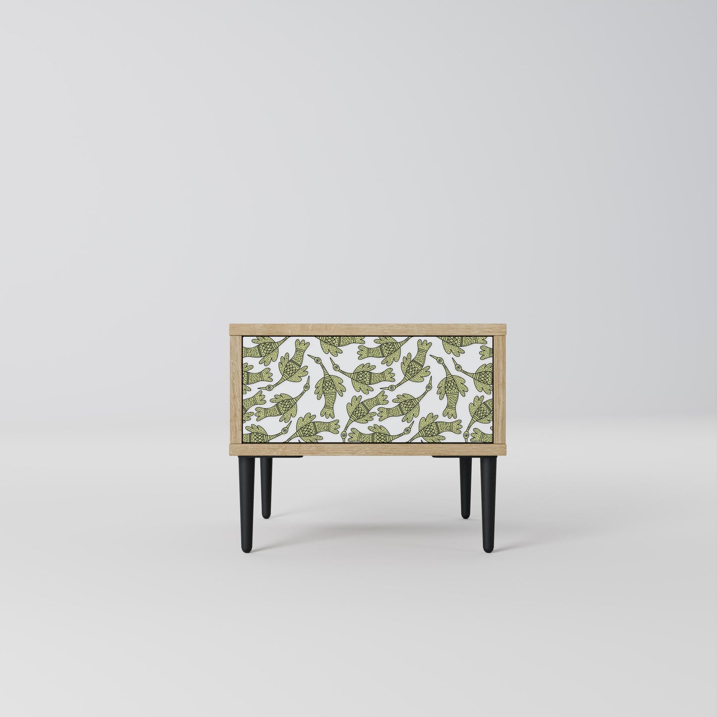 Comodino SEEDLING SONGBIRD in effetto rovere