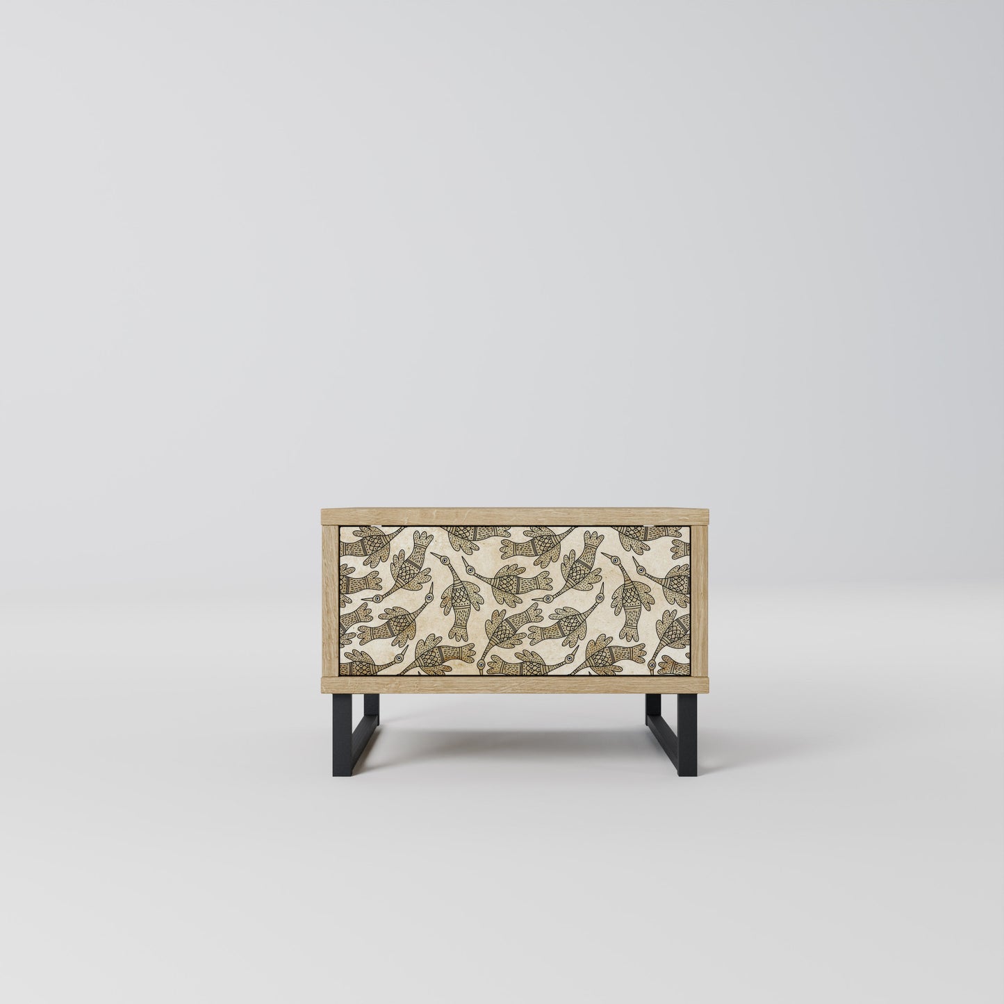 Comodino ALMONDINE SONGBIRD in effetto rovere