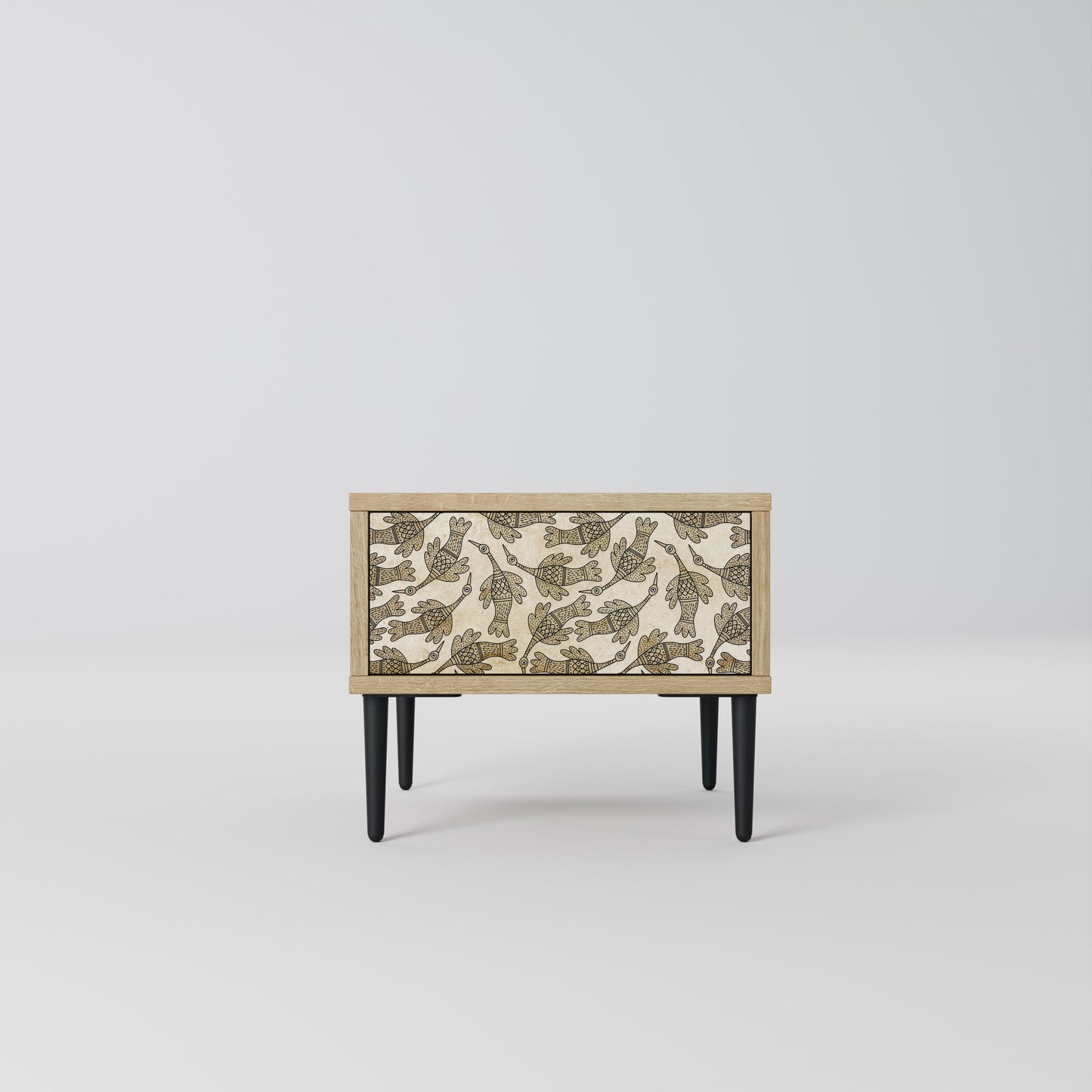 Comodino ALMONDINE SONGBIRD in effetto rovere