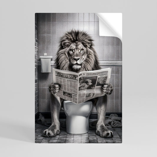 ROAR PRESS REVIEW Poster verticale staccabile e attaccabile