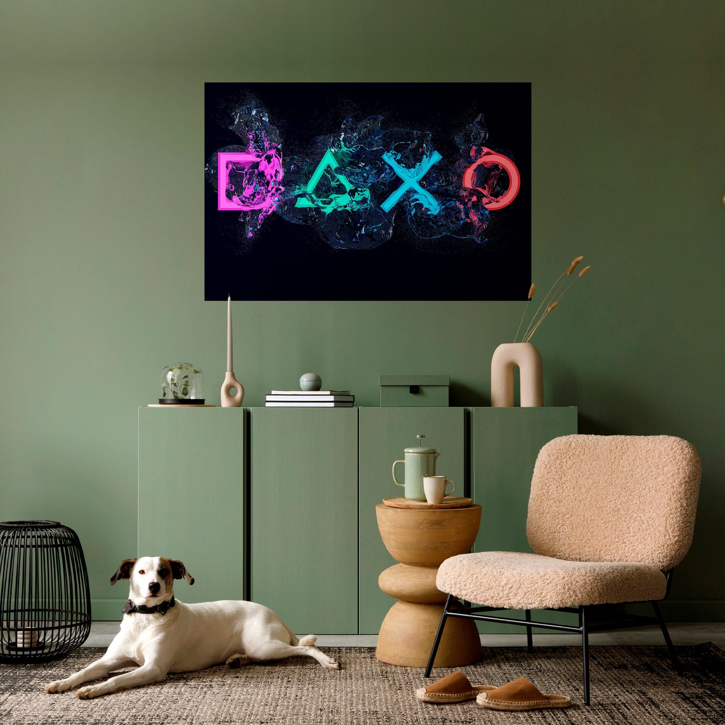 GAMING REVOLT Poster orizzontale staccabile e attaccabile