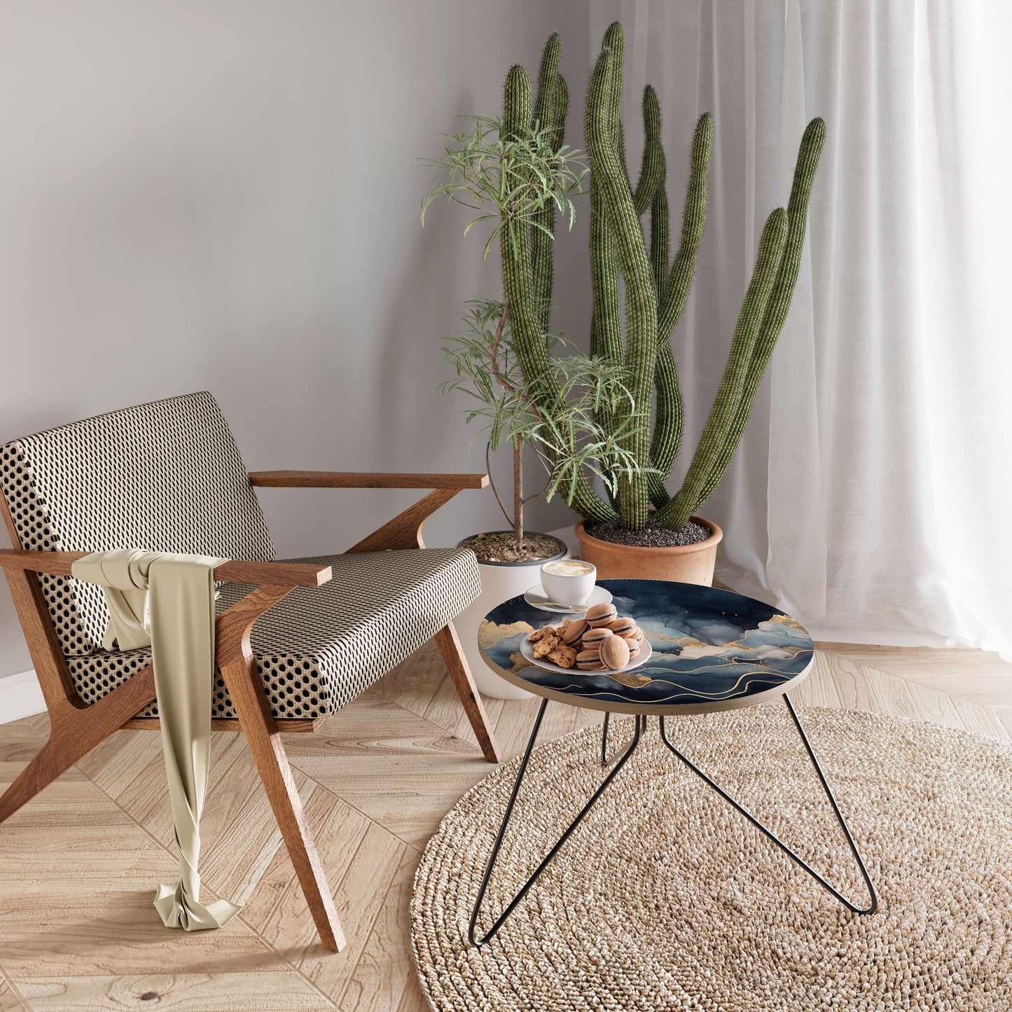 GOLDEN PEAK OF BLUE Coffee Table 60