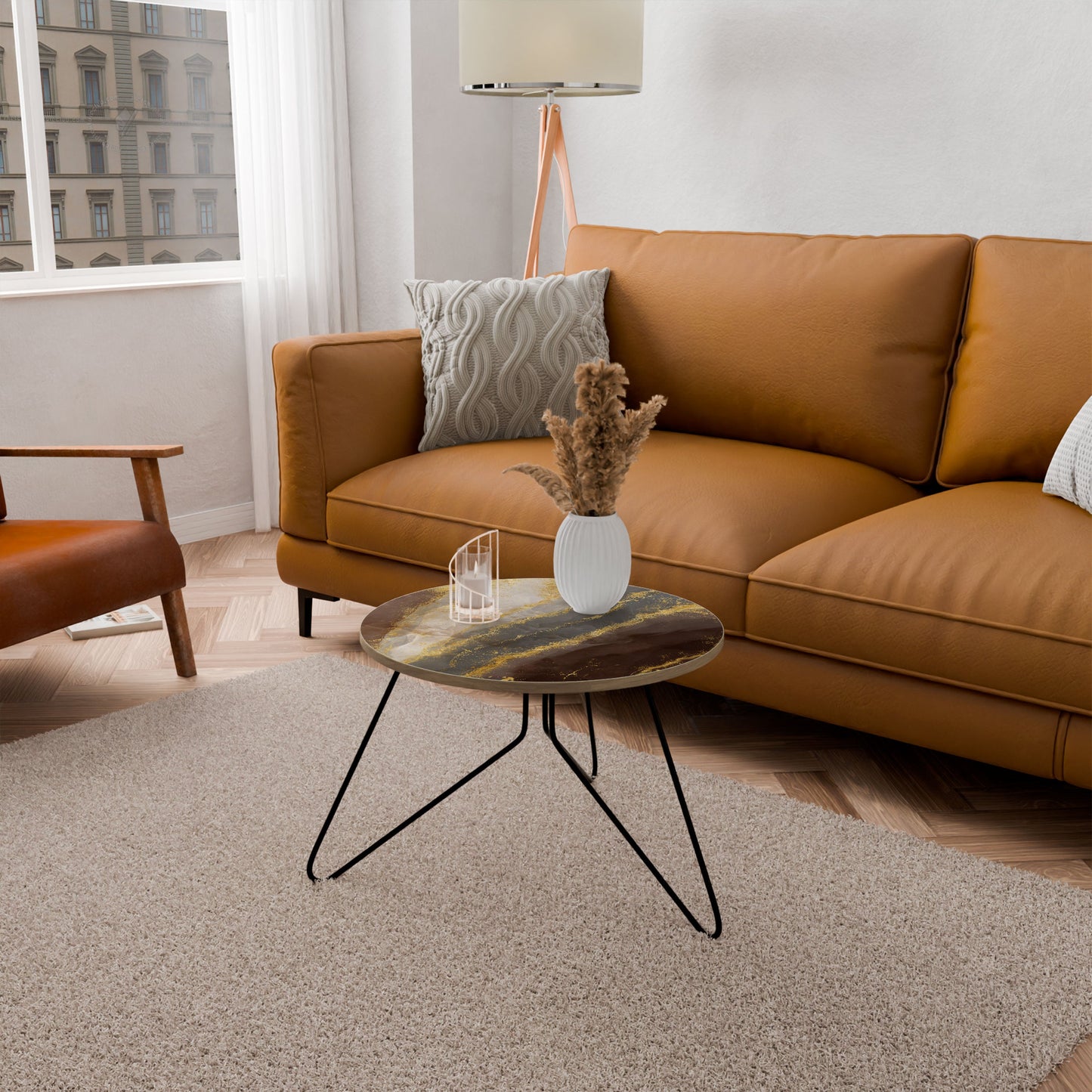 MARBLE MIRAGE Coffee Table 60