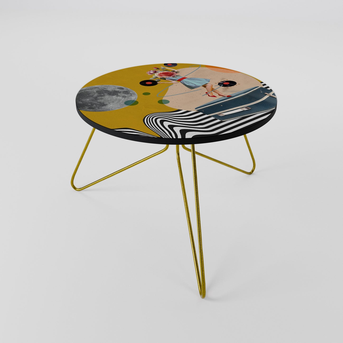 VINYL RETROSPECTION Coffee Table 60