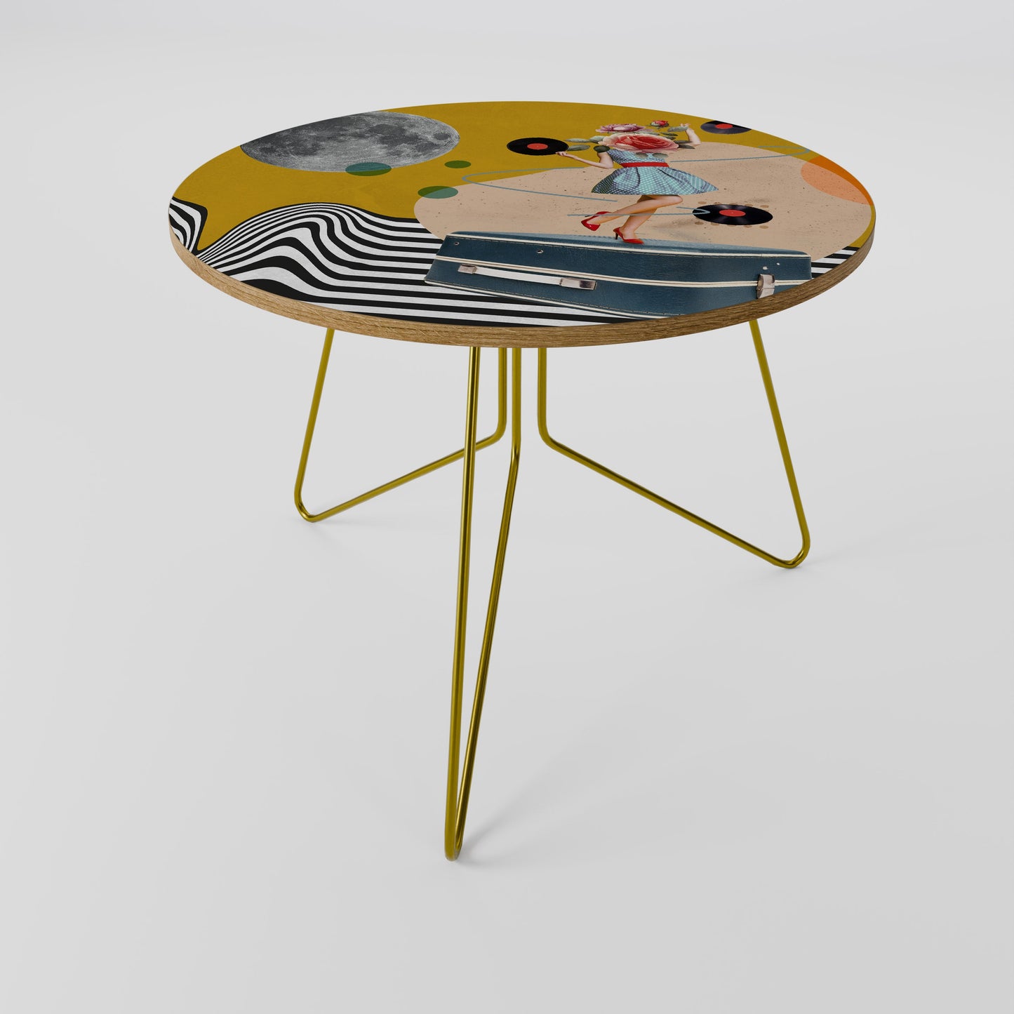 Tavolino da caffè VINILE RETROSPEZIONE 69