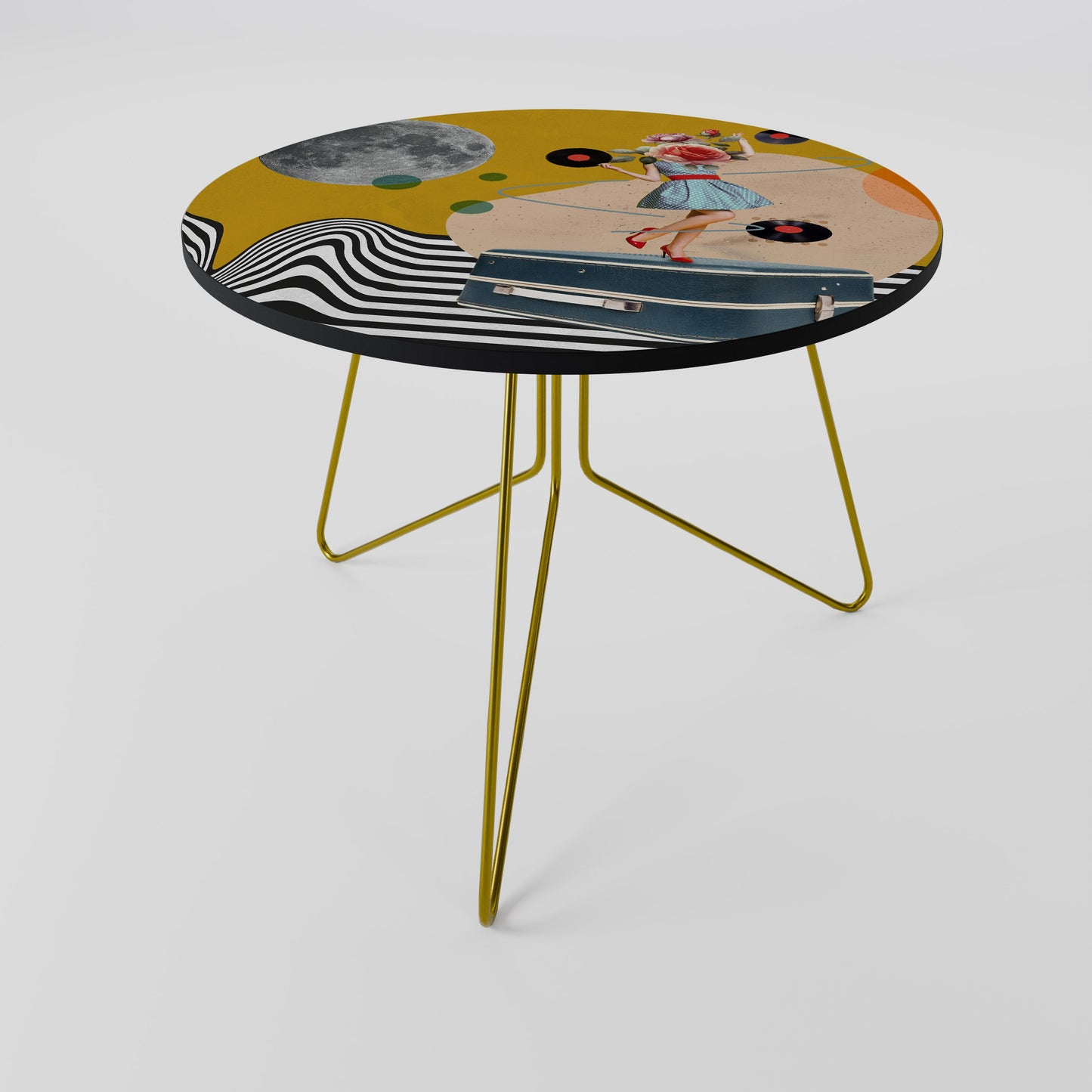 Tavolino da caffè VINILE RETROSPEZIONE 69
