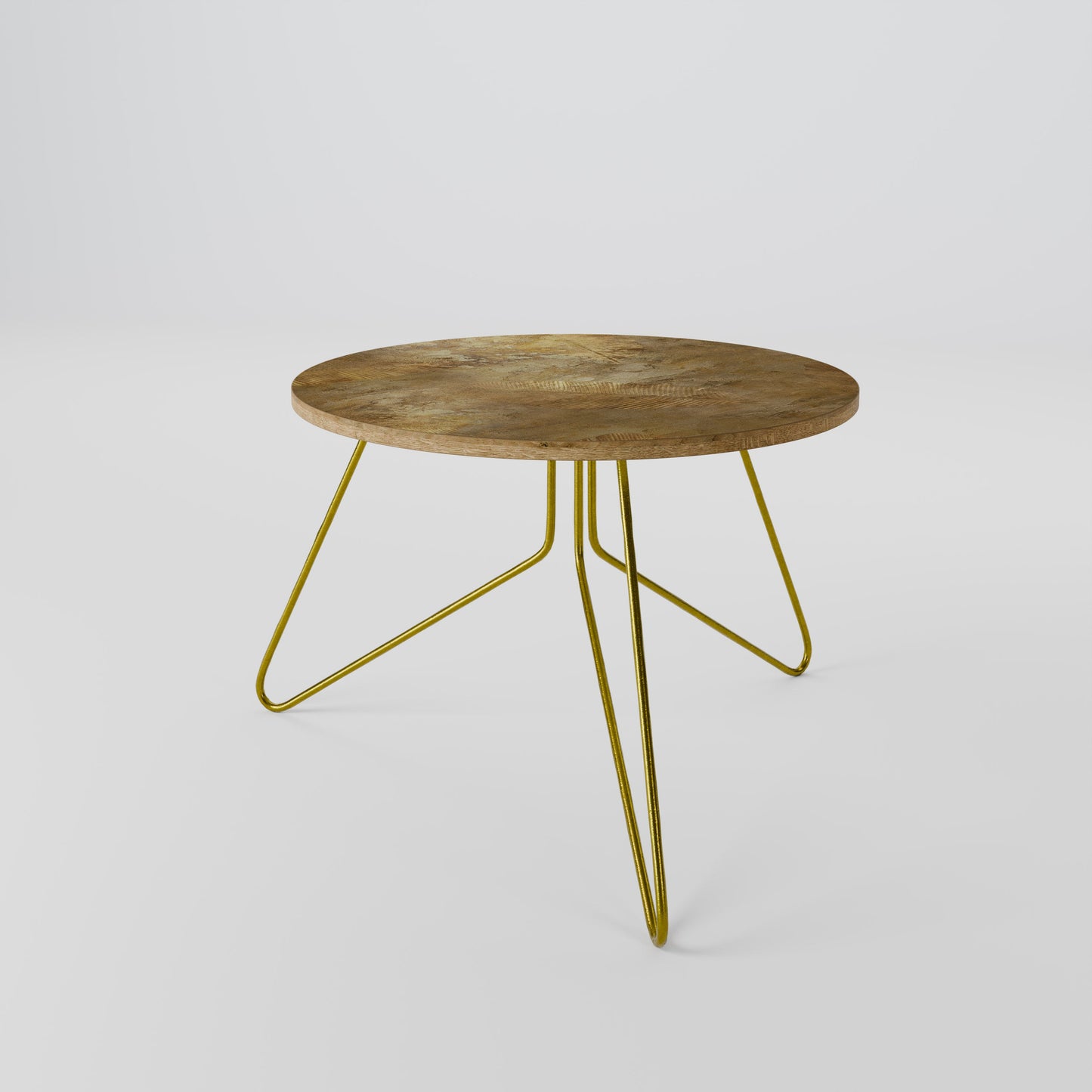 GILDED LEAF CASCADE Coffee Table 60