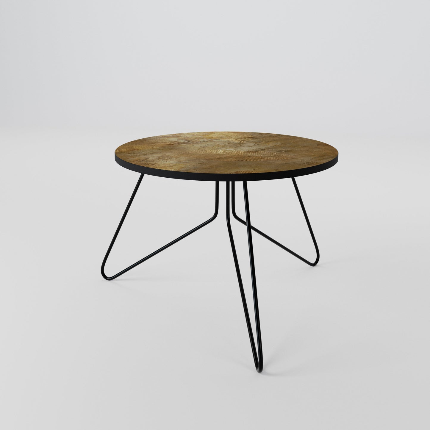 GILDED LEAF CASCADE Coffee Table 60