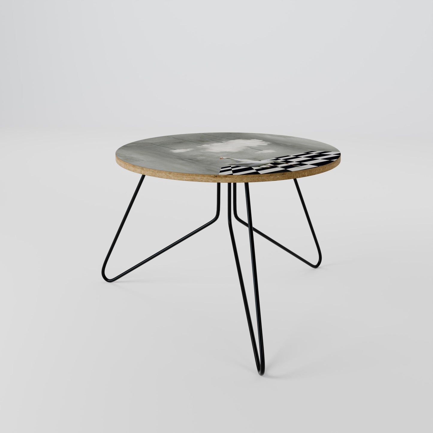 CHESS CLOUD SWAN Coffee Table 60