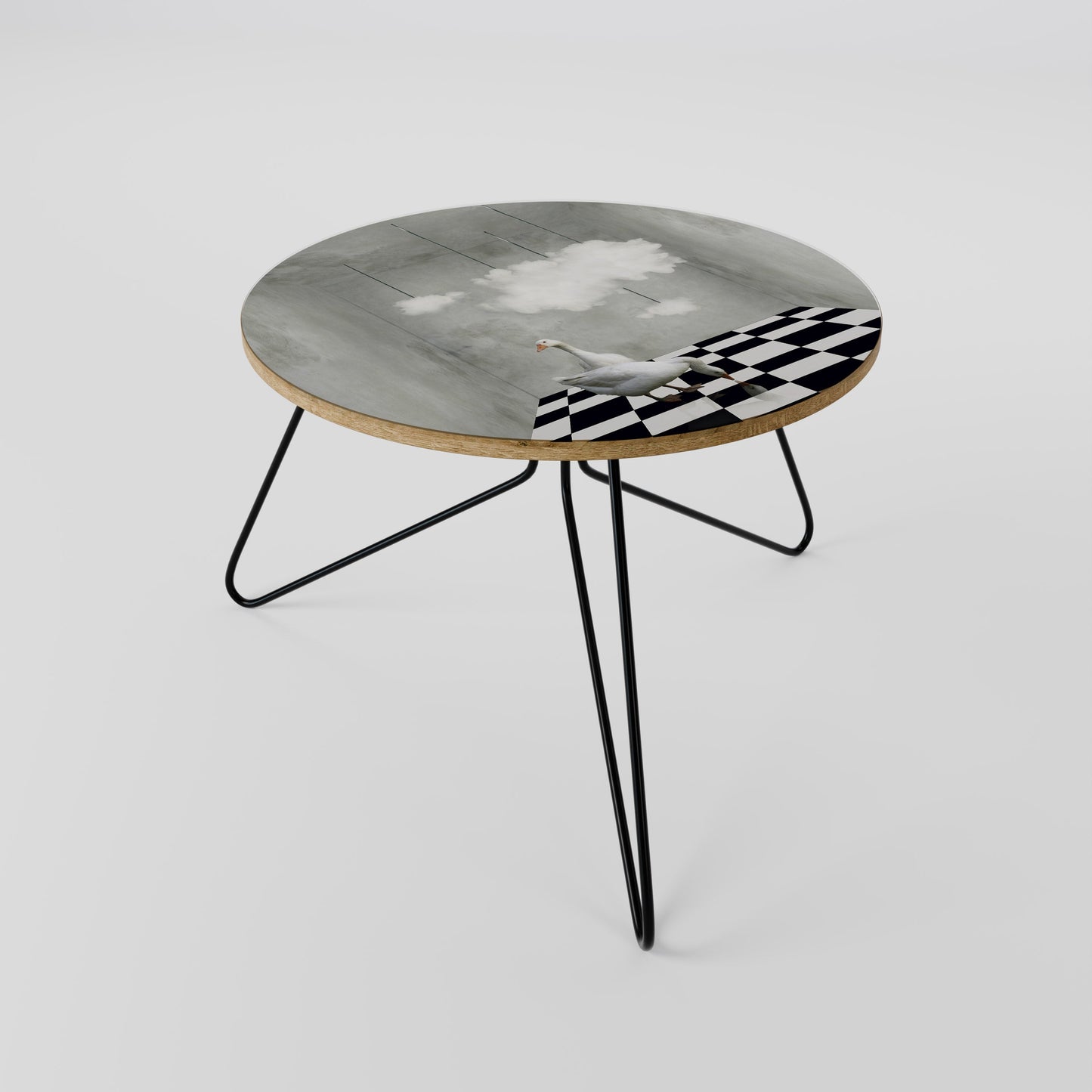 CHESS CLOUD SWAN Coffee Table 60