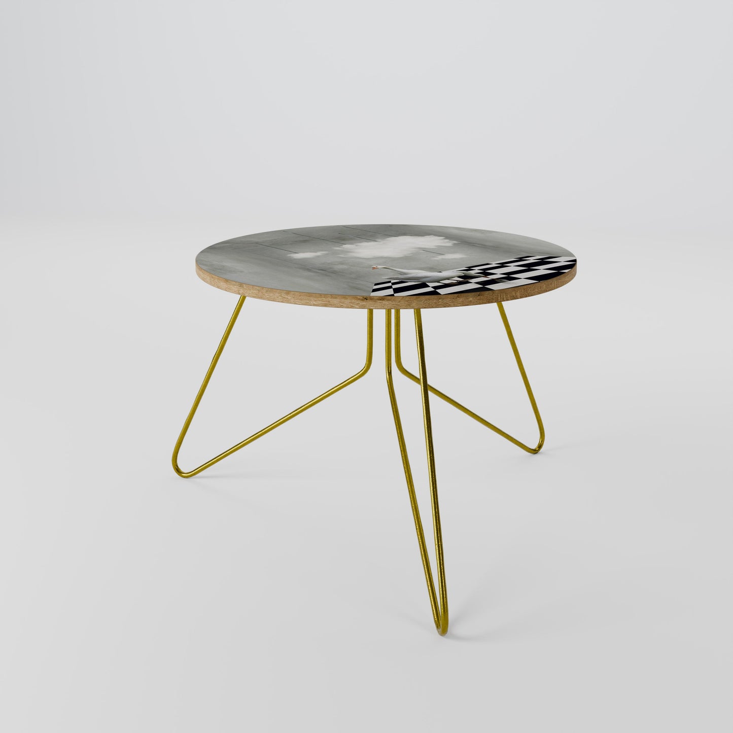 CHESS CLOUD SWAN Coffee Table 60