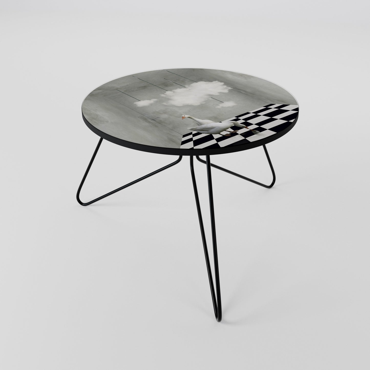 CHESS CLOUD SWAN Coffee Table 60