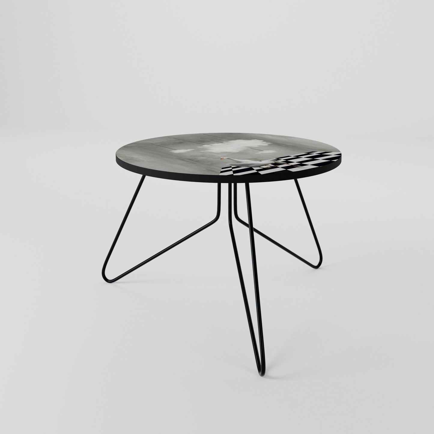 CHESS CLOUD SWAN Coffee Table 60