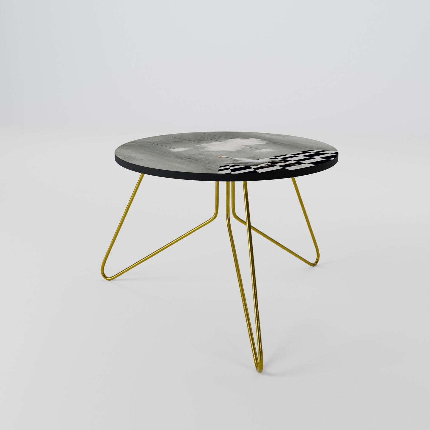 CHESS CLOUD SWAN Coffee Table 60
