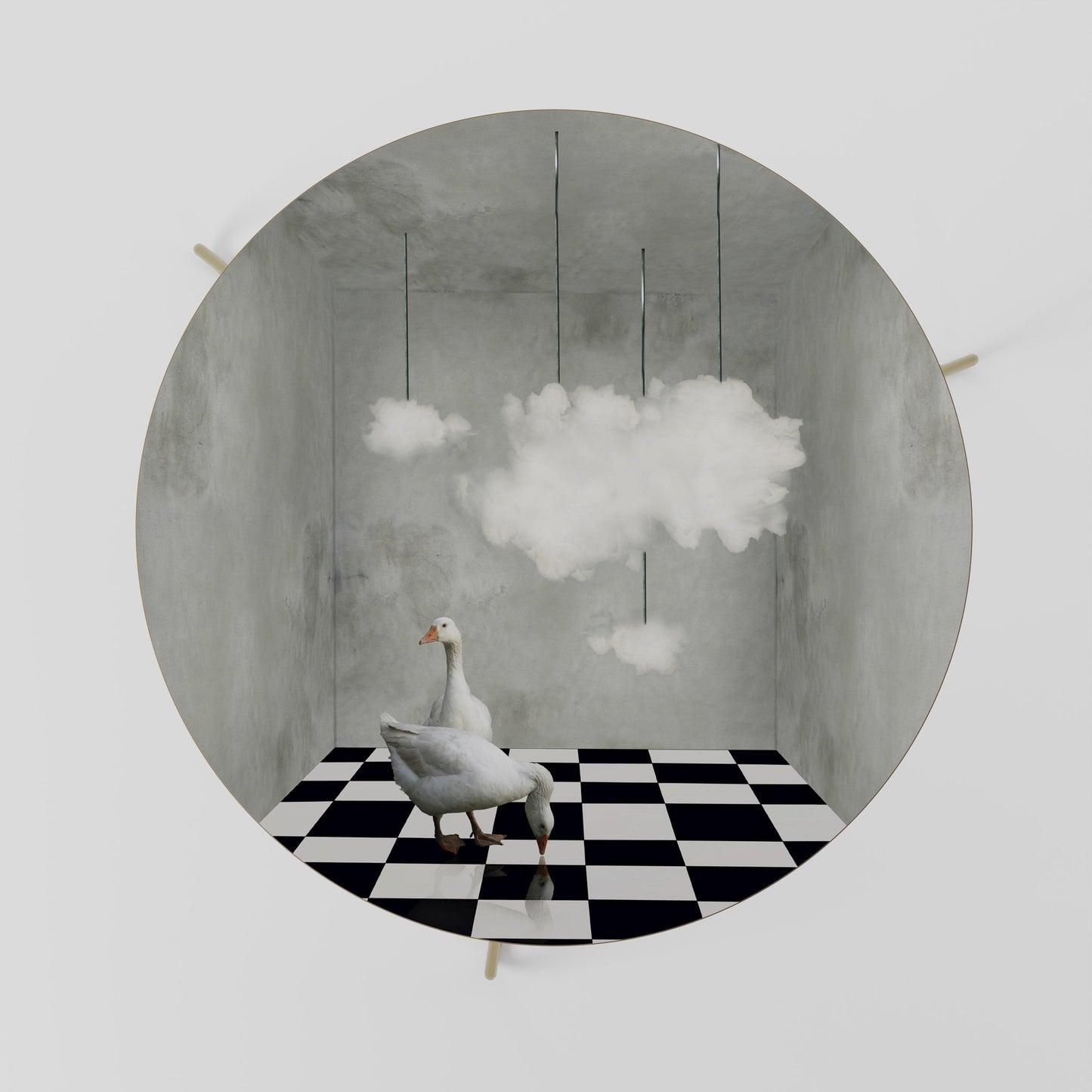 Tavolino da caffè CHESS CLOUD SWAN 69