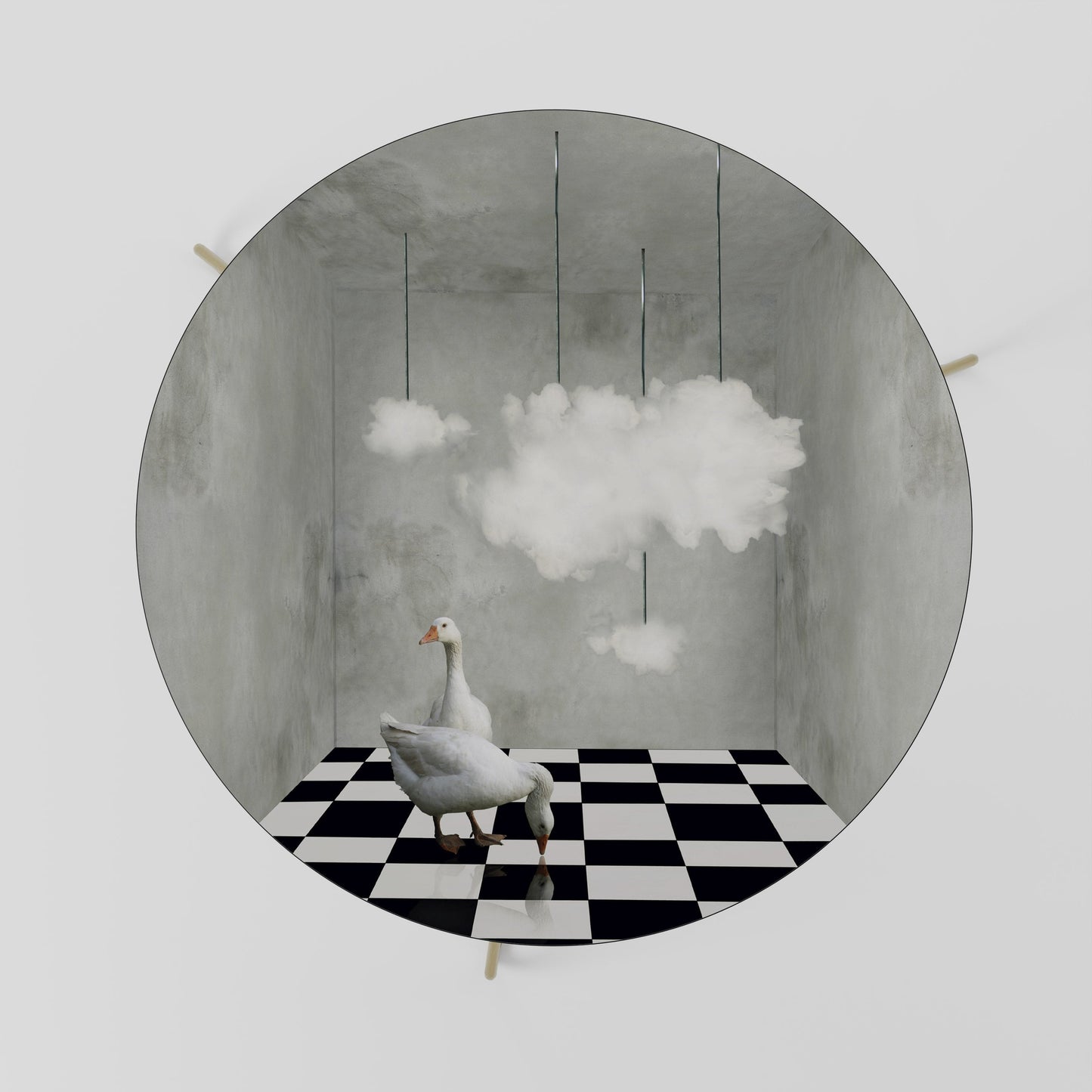 Tavolino da caffè CHESS CLOUD SWAN 69