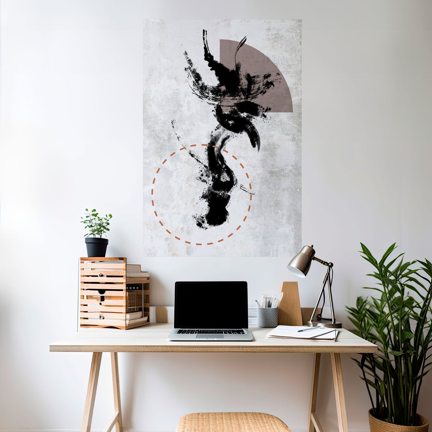 MACCHIE DI INTROSPEZIONE Poster verticale staccabile e attaccabile