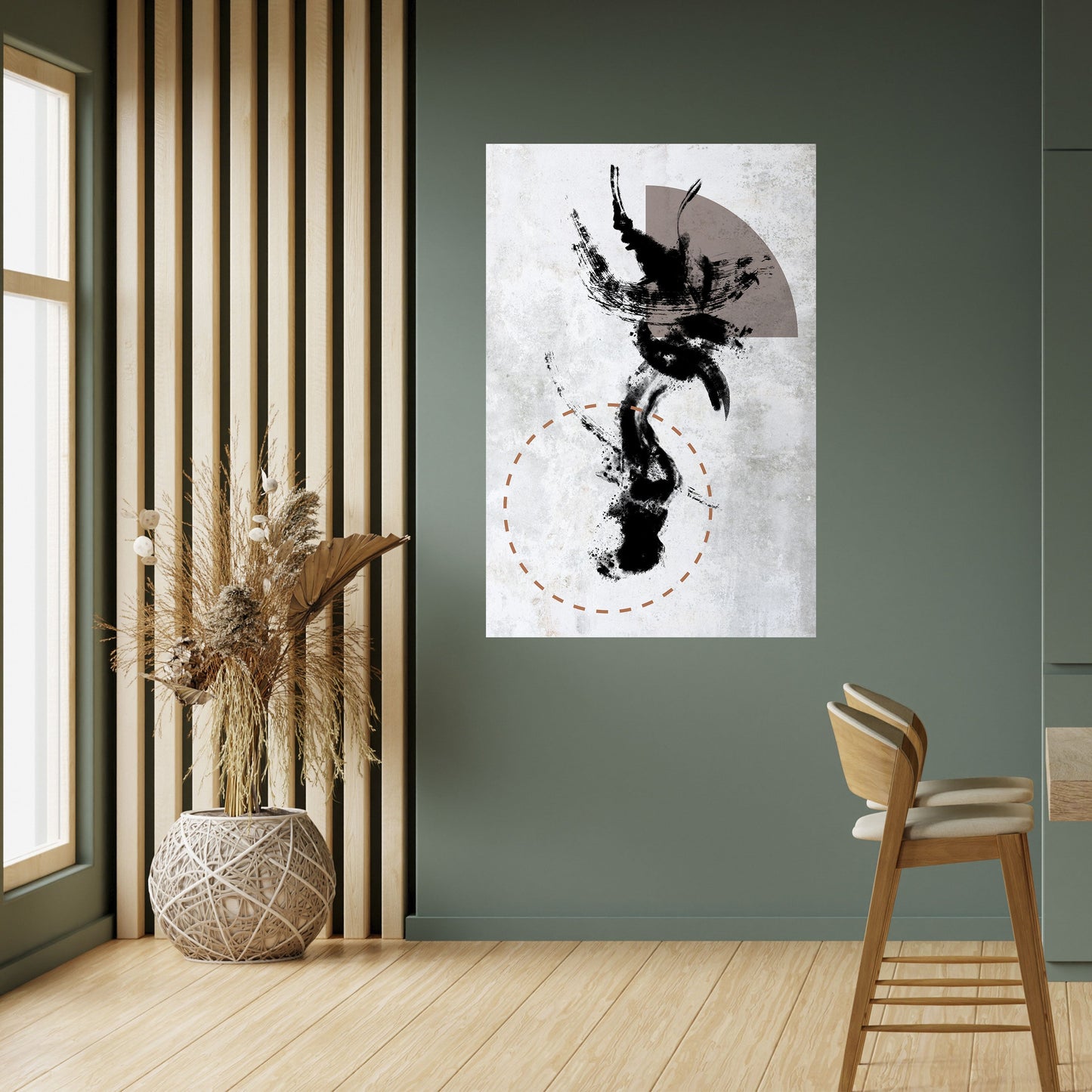 MACCHIE DI INTROSPEZIONE Poster verticale staccabile e attaccabile