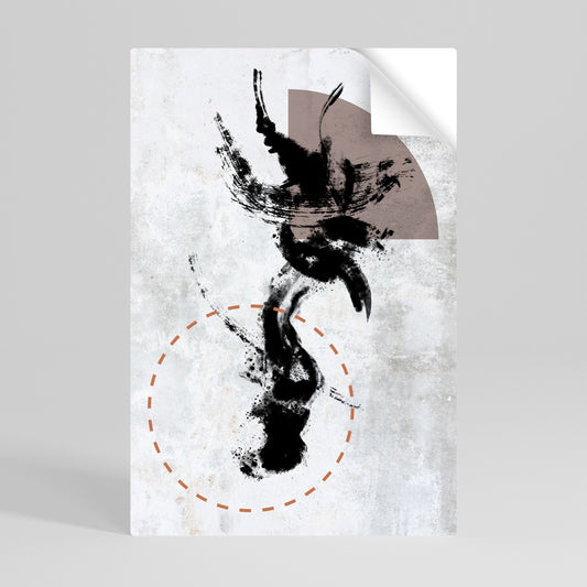 MACCHIE DI INTROSPEZIONE Poster verticale staccabile e attaccabile