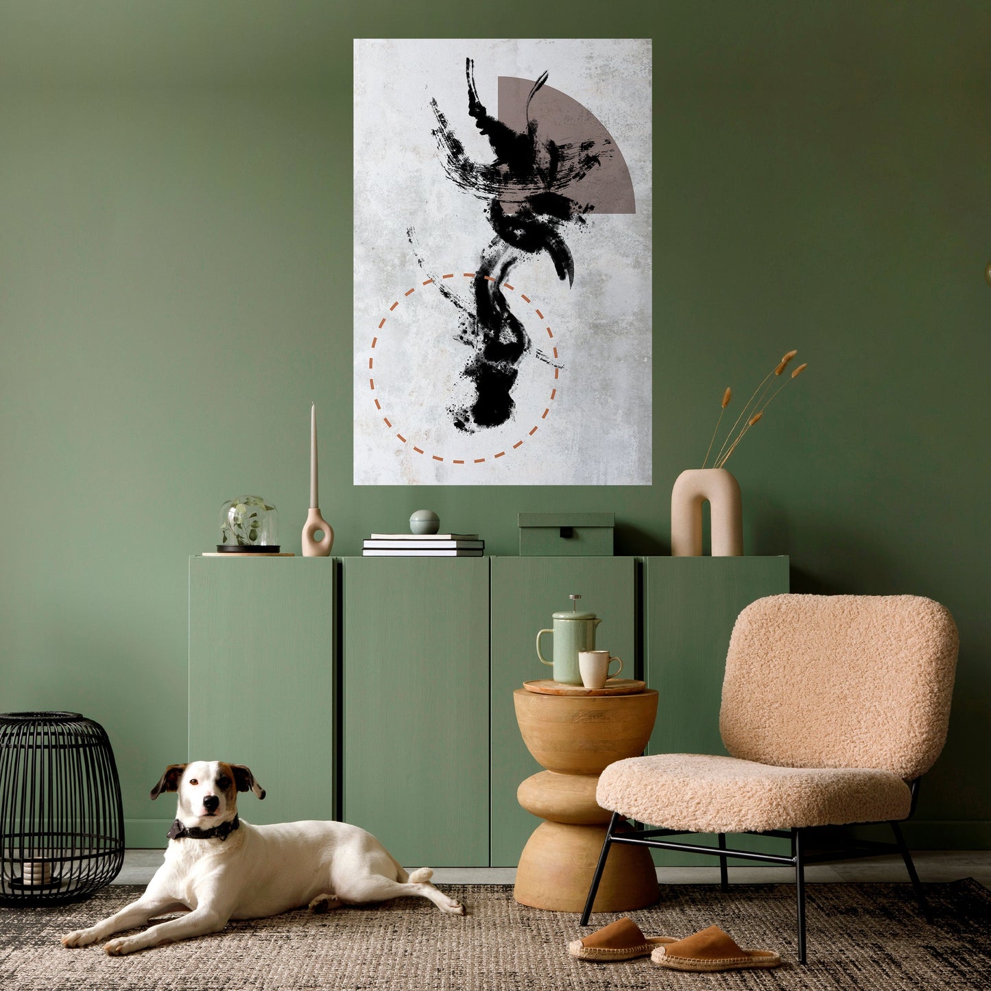 MACCHIE DI INTROSPEZIONE Poster verticale staccabile e attaccabile