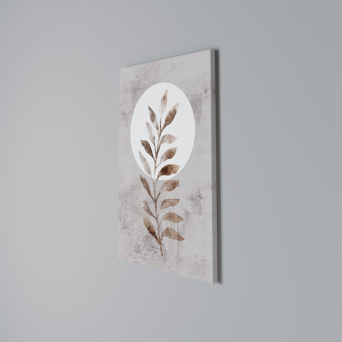 LEAF RADIANCE Stampa su tela verticale