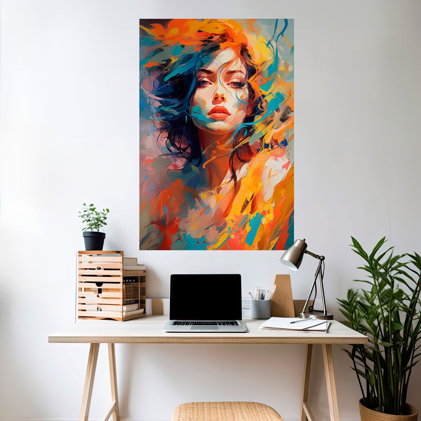 Poster verticale staccabile e attaccabile CHROMA CHARM