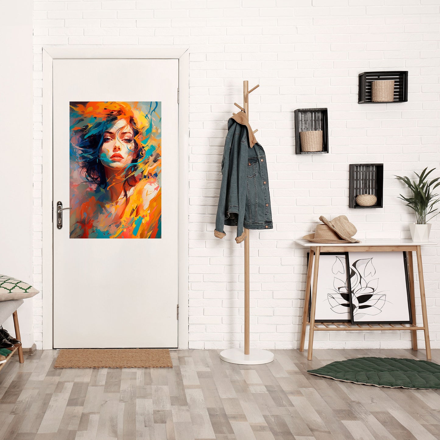 Poster verticale staccabile e attaccabile CHROMA CHARM