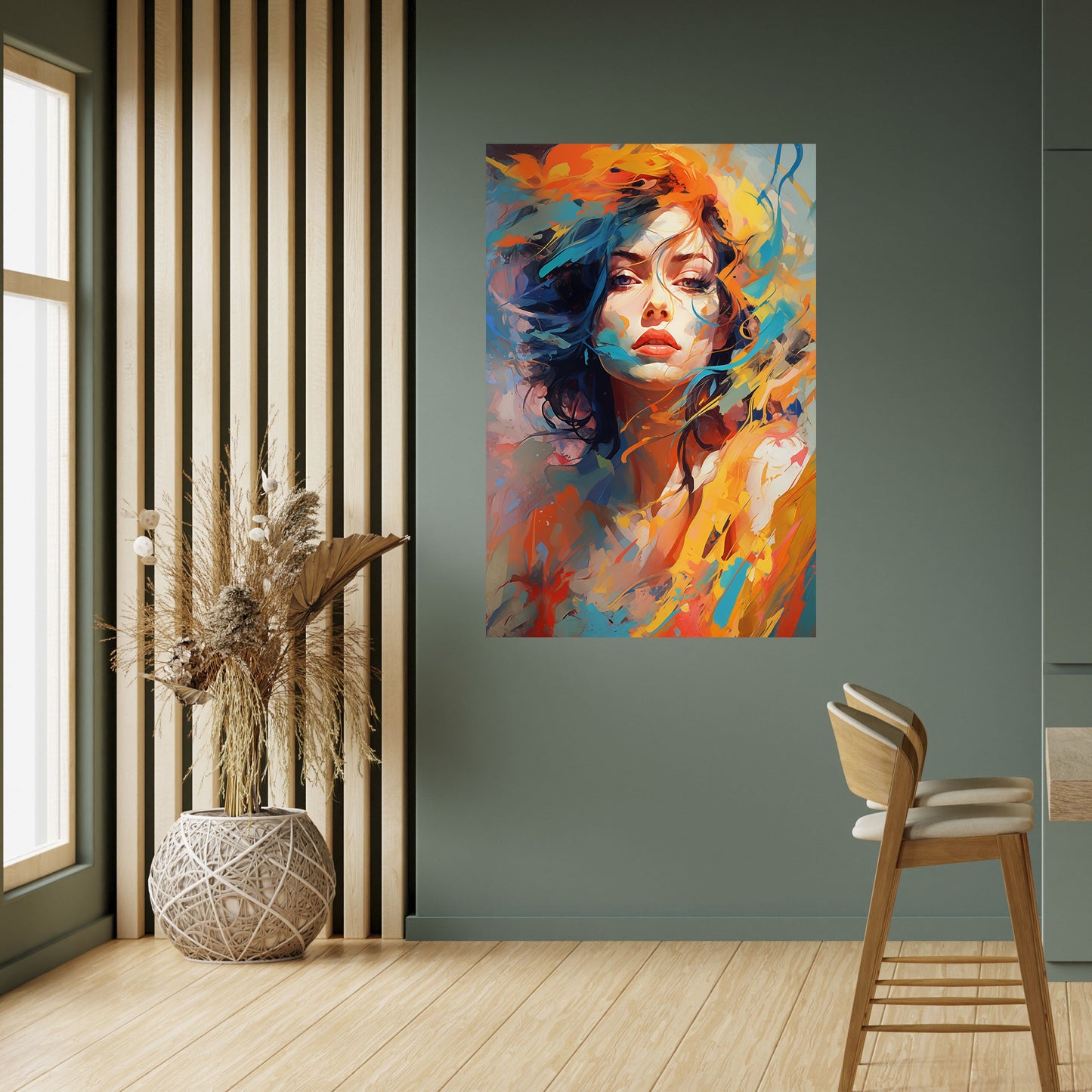 Poster verticale staccabile e attaccabile CHROMA CHARM