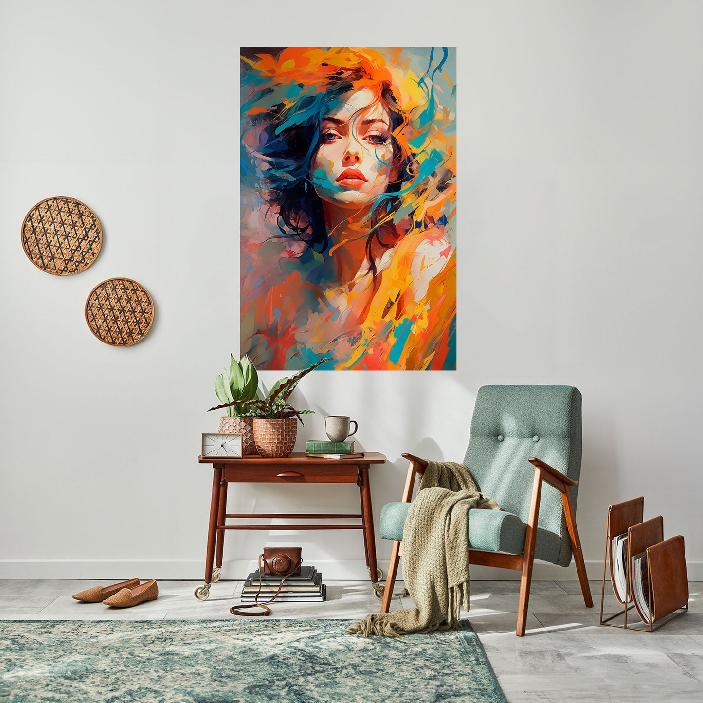 Poster verticale staccabile e attaccabile CHROMA CHARM