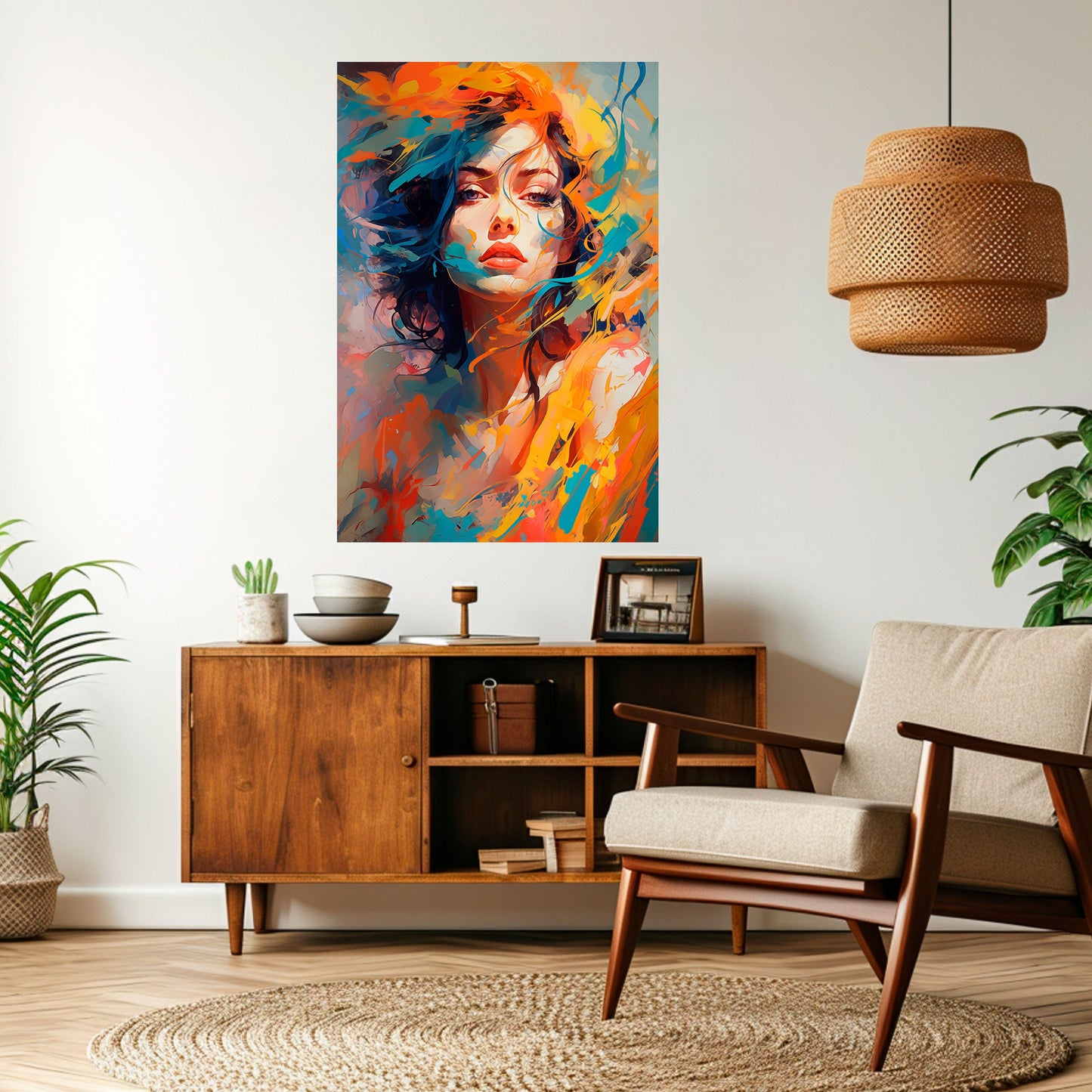 Poster verticale staccabile e attaccabile CHROMA CHARM