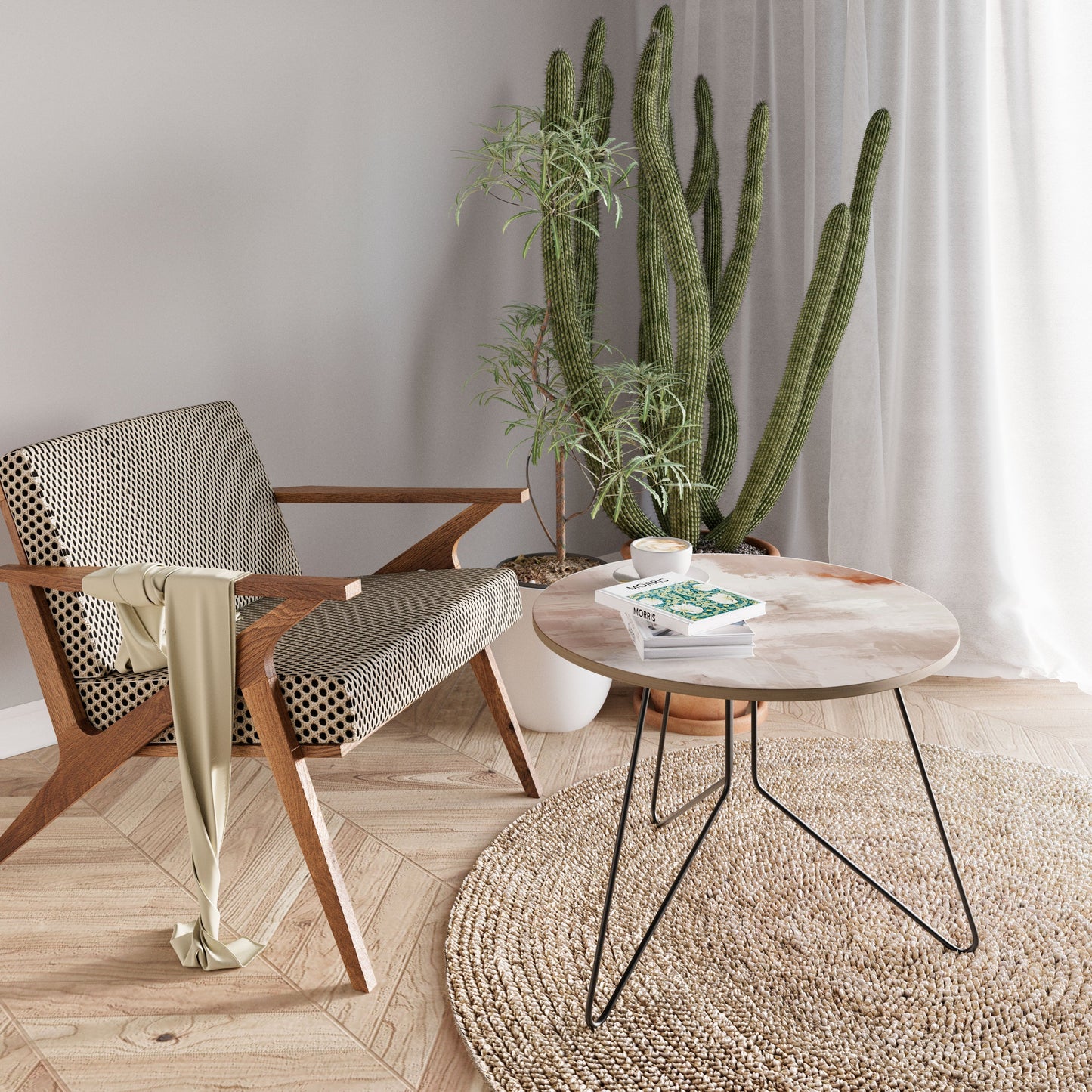 BLUSH SERENITY Large Coffee Table